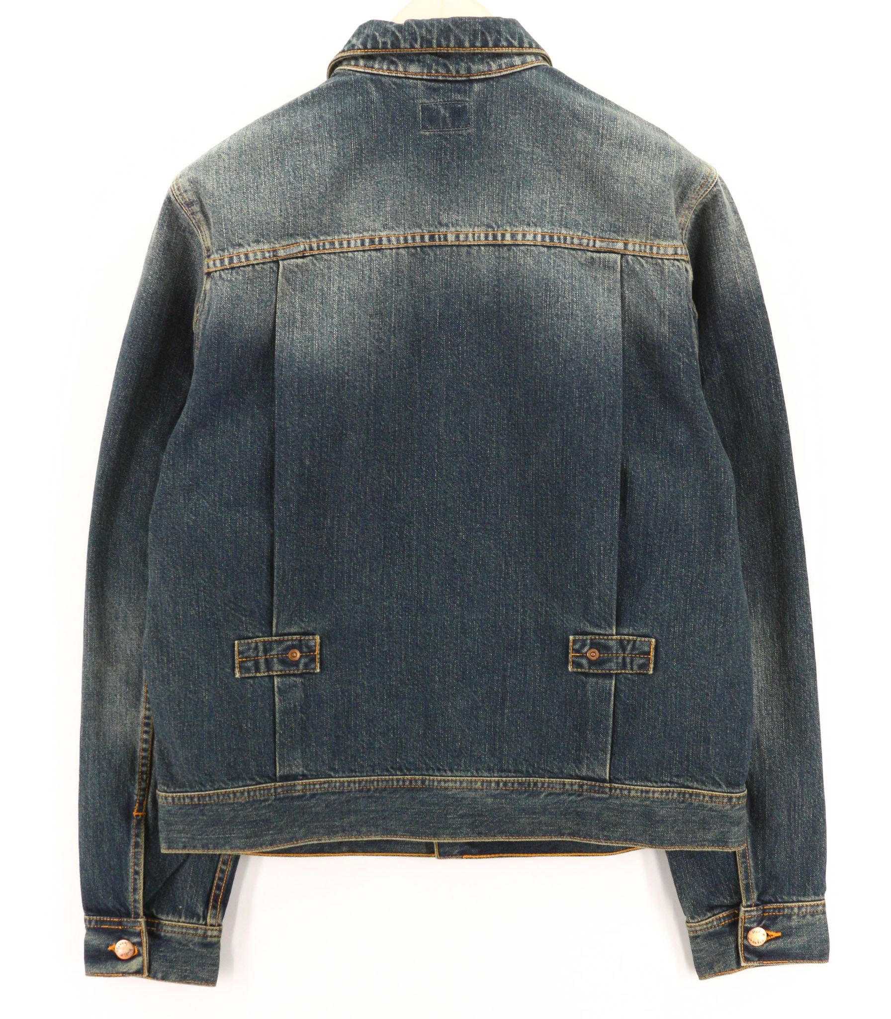 Nudie Jeans SONNY BLUE FRIEND M Washed Blue Denim Jacket 80786 Size US M / EU 48-50 / 2 - 2 Thumbnail