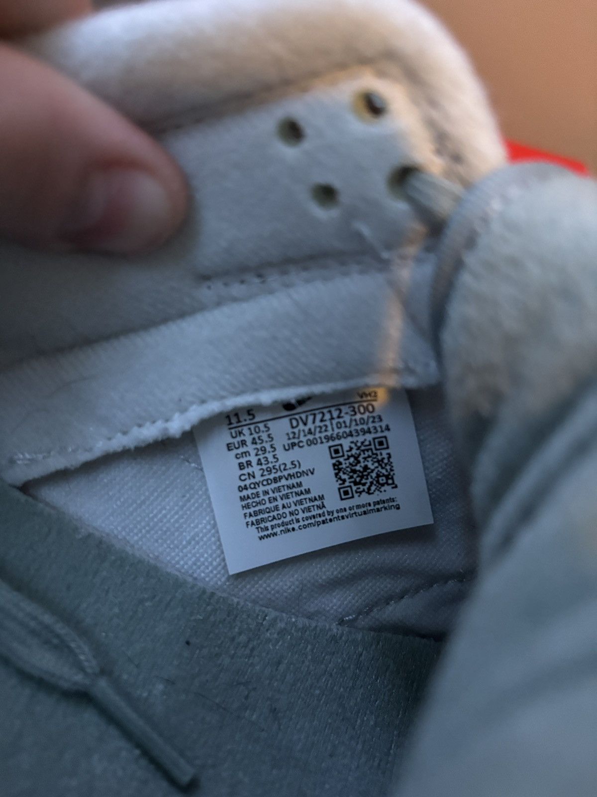 Nike Nike Dunk Low Mica Green Size US 11.5 / EU 44-45 - 7 Thumbnail