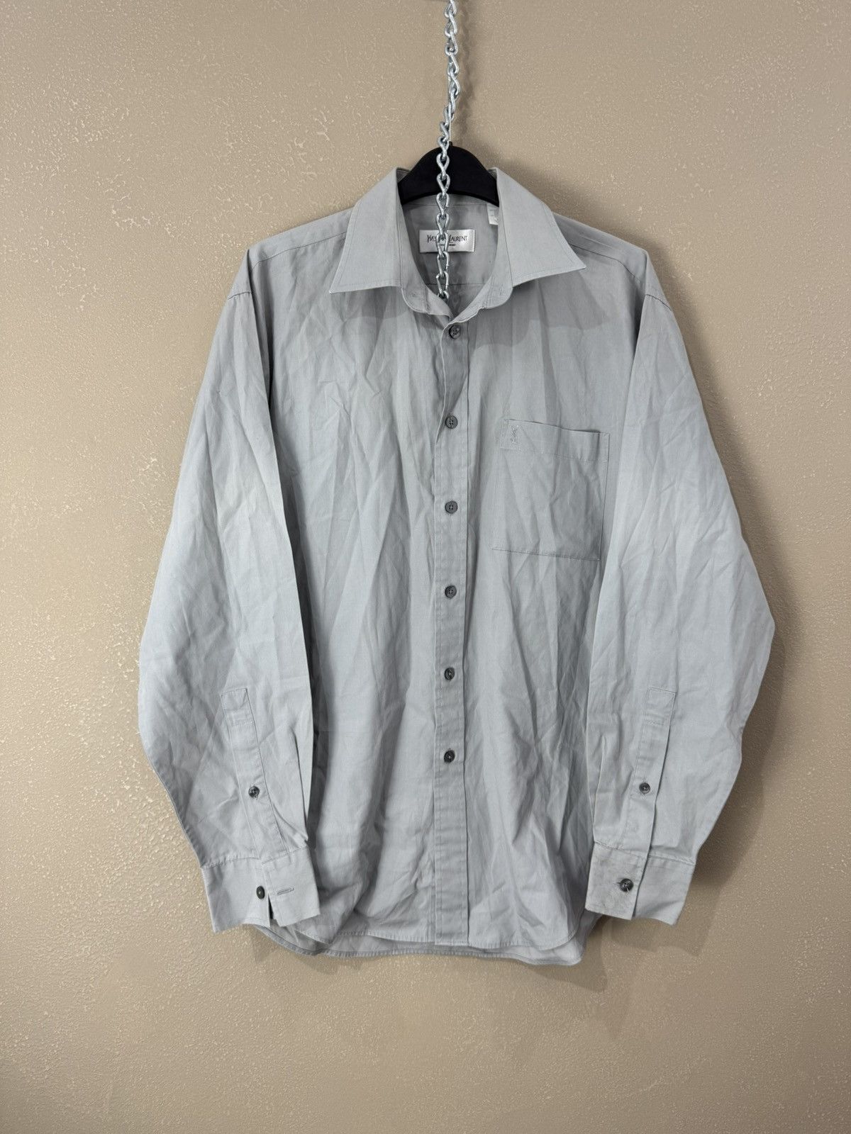 Yves Saint Laurent YSL Yves Saint Laurent Shirt rare Tee Y2K Size US M / EU 48-50 / 2 - 1 Thumbnail