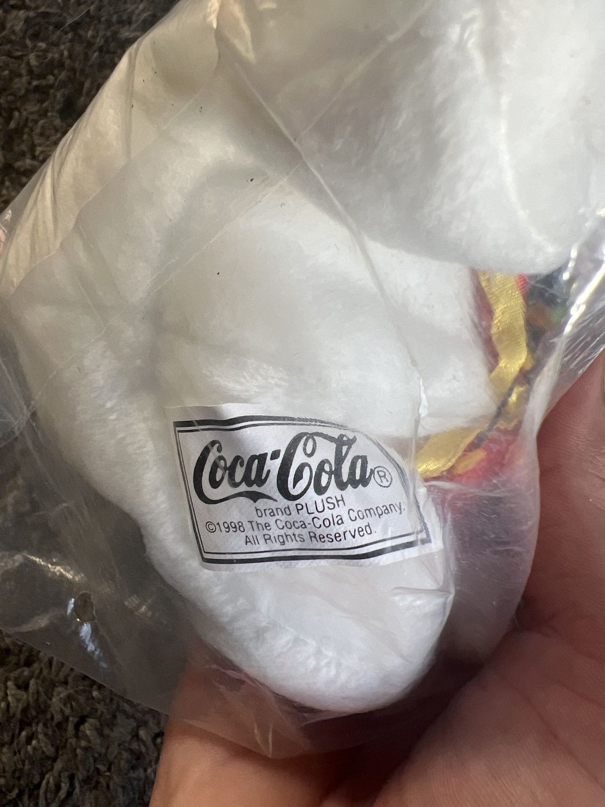 Coca Cola 1998 Coca-Cola Manchu Wok Bean Bag Plush Size ONE SIZE - 4 Thumbnail