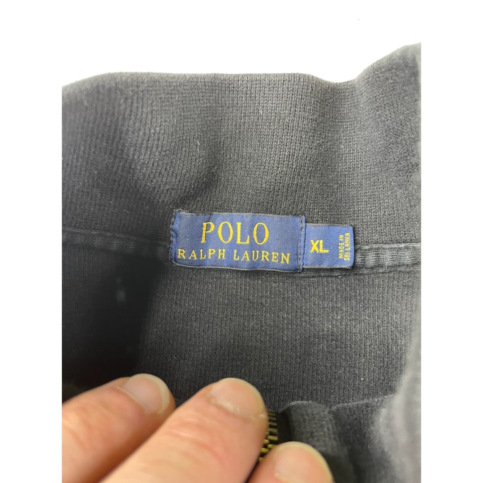 Polo Ralph Lauren Polo Ralph Lauren 1/4 Zip Pullover Sweater Black Men’s XL Size US XL / EU 56 / 4 - 5 Thumbnail