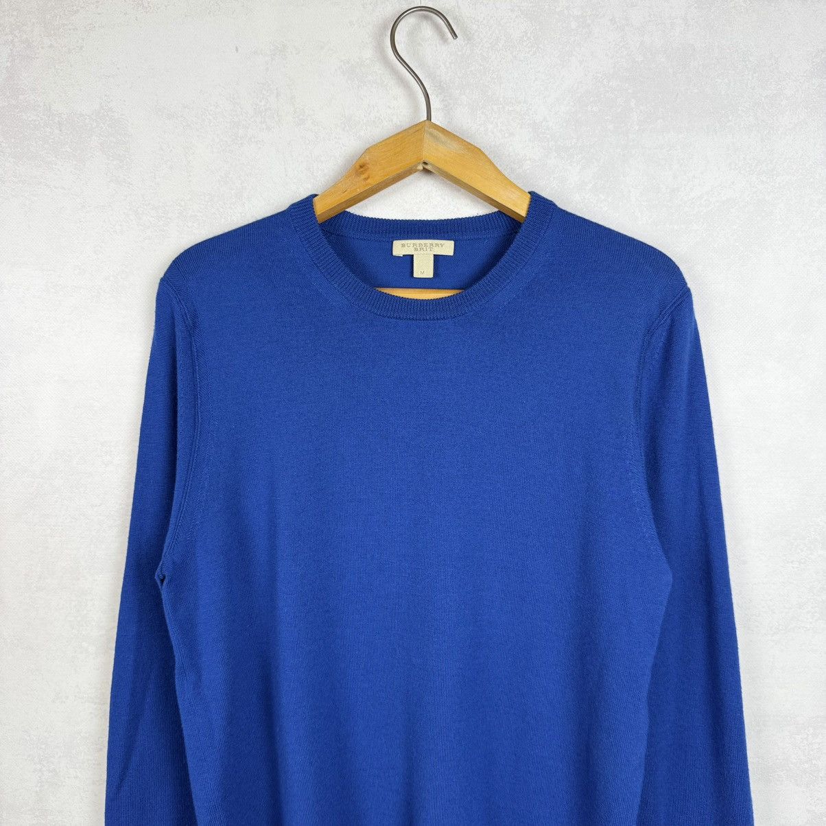 Burberry Burberry Brit Elbow Patches Merino Wool Jumper Sweater M Size US M / EU 48-50 / 2 - 4 Thumbnail