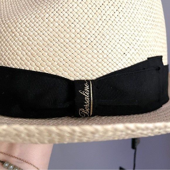 Borsalino Borsalino Straw Panama Hat - made in Italy, NWTs 🇮🇹 Size ONE SIZE - 4 Thumbnail