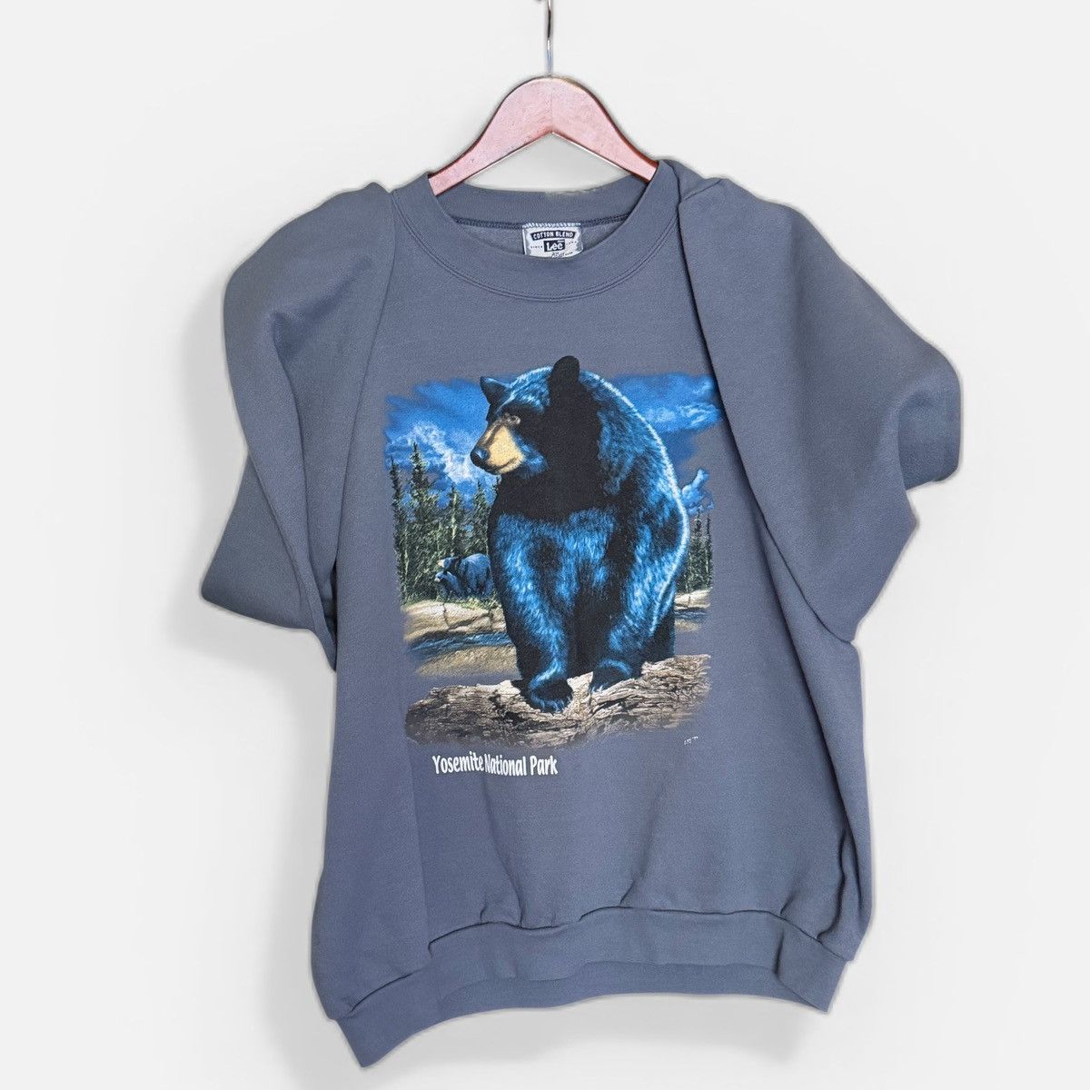 Lee Vintage 90s Yosemite National Park Lee sweatshirt Size US XXL / EU 58 / 5 - 3 Thumbnail