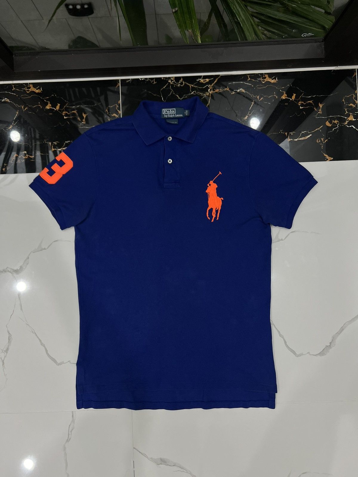 Polo Ralph Lauren × Vintage 90’s POLO RALPH LAUREN Y2K TEE BIG LOGO 3 Size US M / EU 48-50 / 2 - 1 Thumbnail
