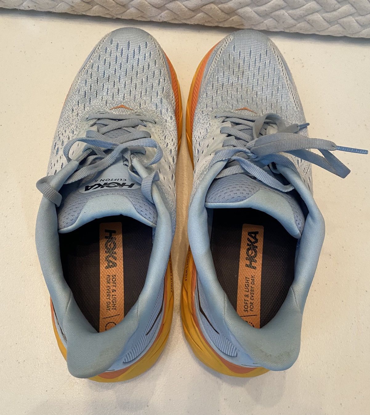 Hoka HOKA ONE ONE Clifton 8 'Summer Song Ice Flow' 10B Size US 10 / IT 40 - 6 Thumbnail