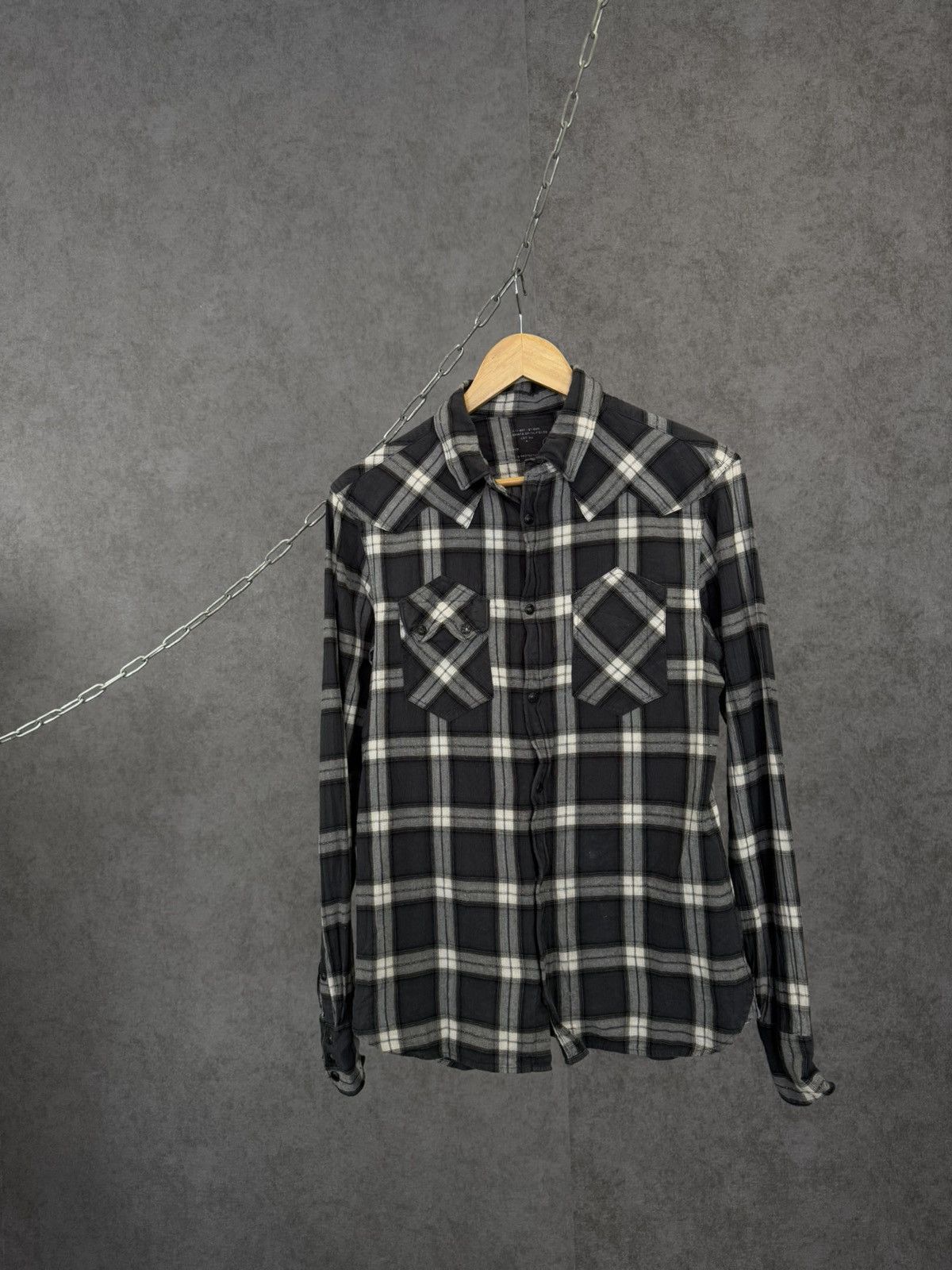 Allsaints Allsaints vintage designer shirt Size US S / EU 44-46 / 1 - 1 Thumbnail