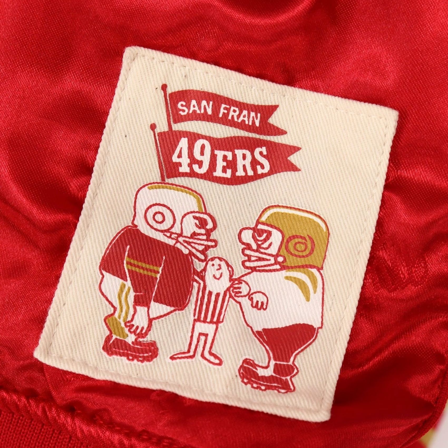 Mitchell & Ness Mitchell & Ness San Francisco 49ers Throwbacks Size S Red Varsity Bomber Jacket Size US S / EU 44-46 / 1 - 7 Thumbnail