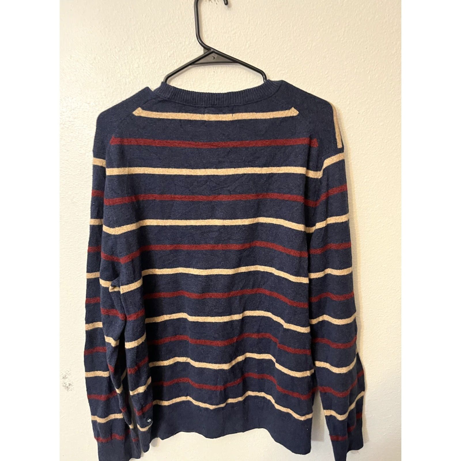 Nautica Nautica Sweater Mens L Multicolor Striped Crew Neck Pullover Grandpa Core Size US L / EU 52-54 / 3 - 3 Thumbnail