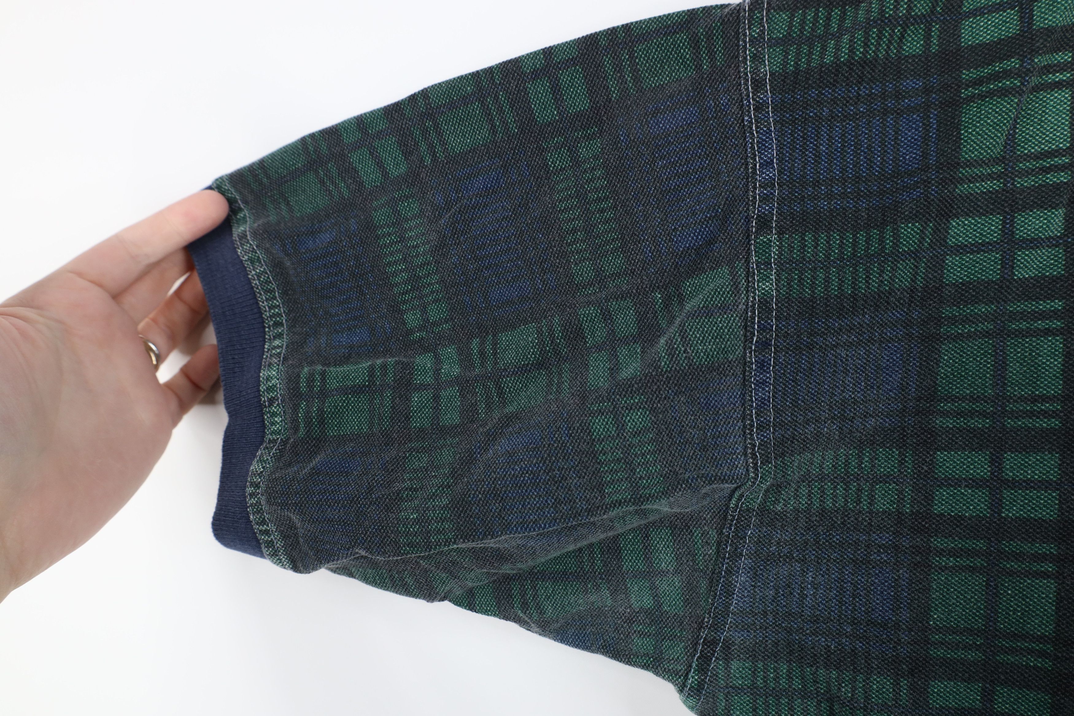 Vintage Vintage 90s Streetwear Fit Collared Golf Polo Shirt Plaid Size US M / EU 48-50 / 2 - 8 Thumbnail