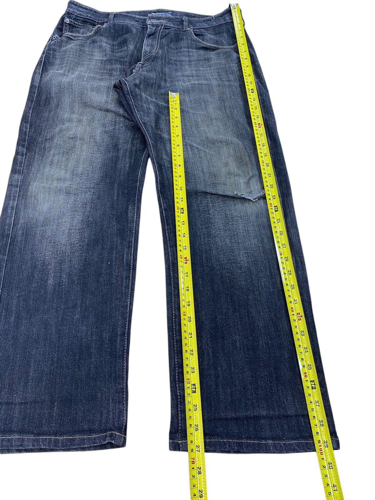 VILLAND Villand Faded Wash Style Loose Jeans Size US 35 - 6 Thumbnail