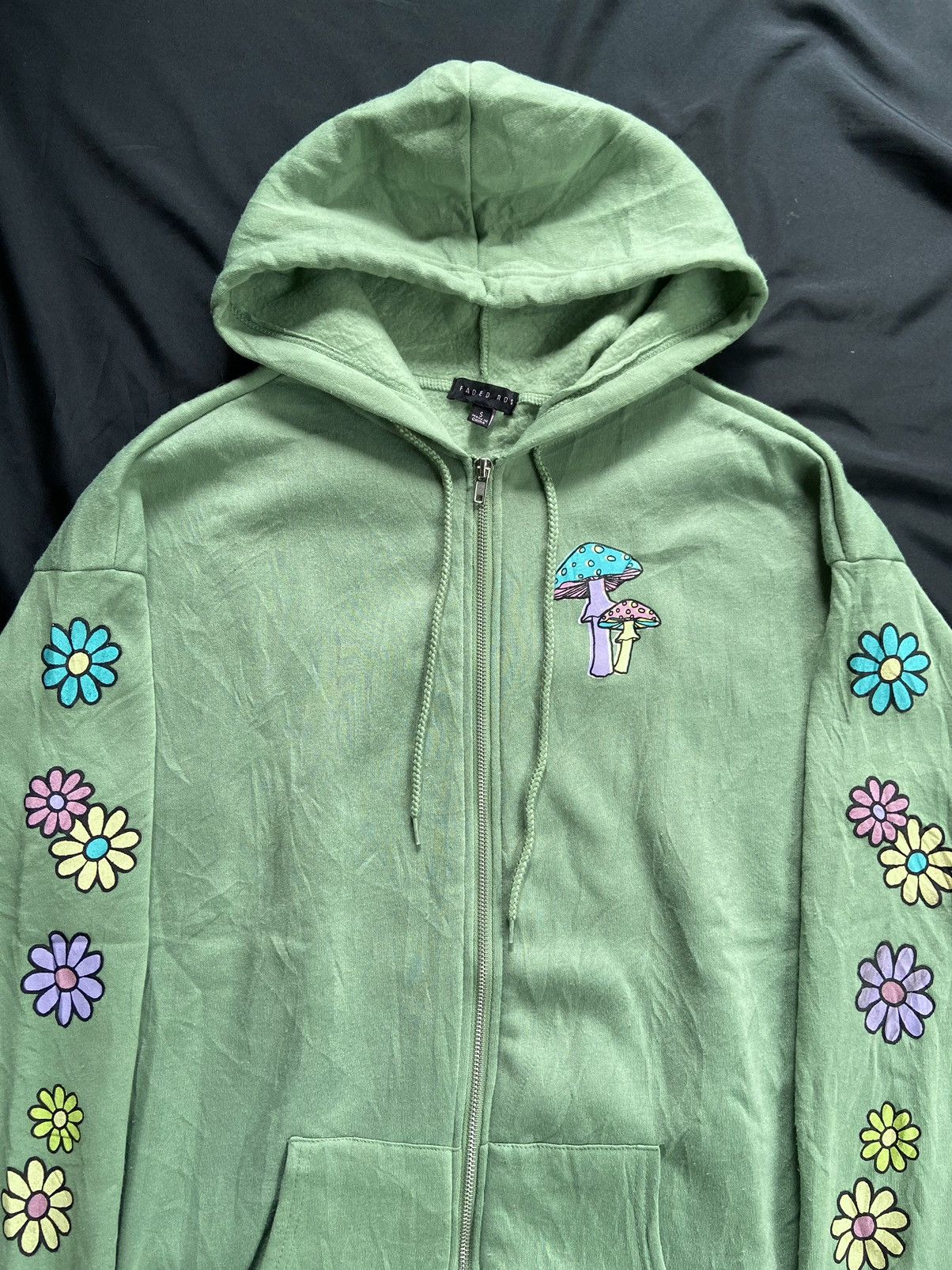 Beauty Beast HAVE A NICE TRIP FLOWERS ZIP HOODIE Size US M / EU 48-50 / 2 - 3 Thumbnail