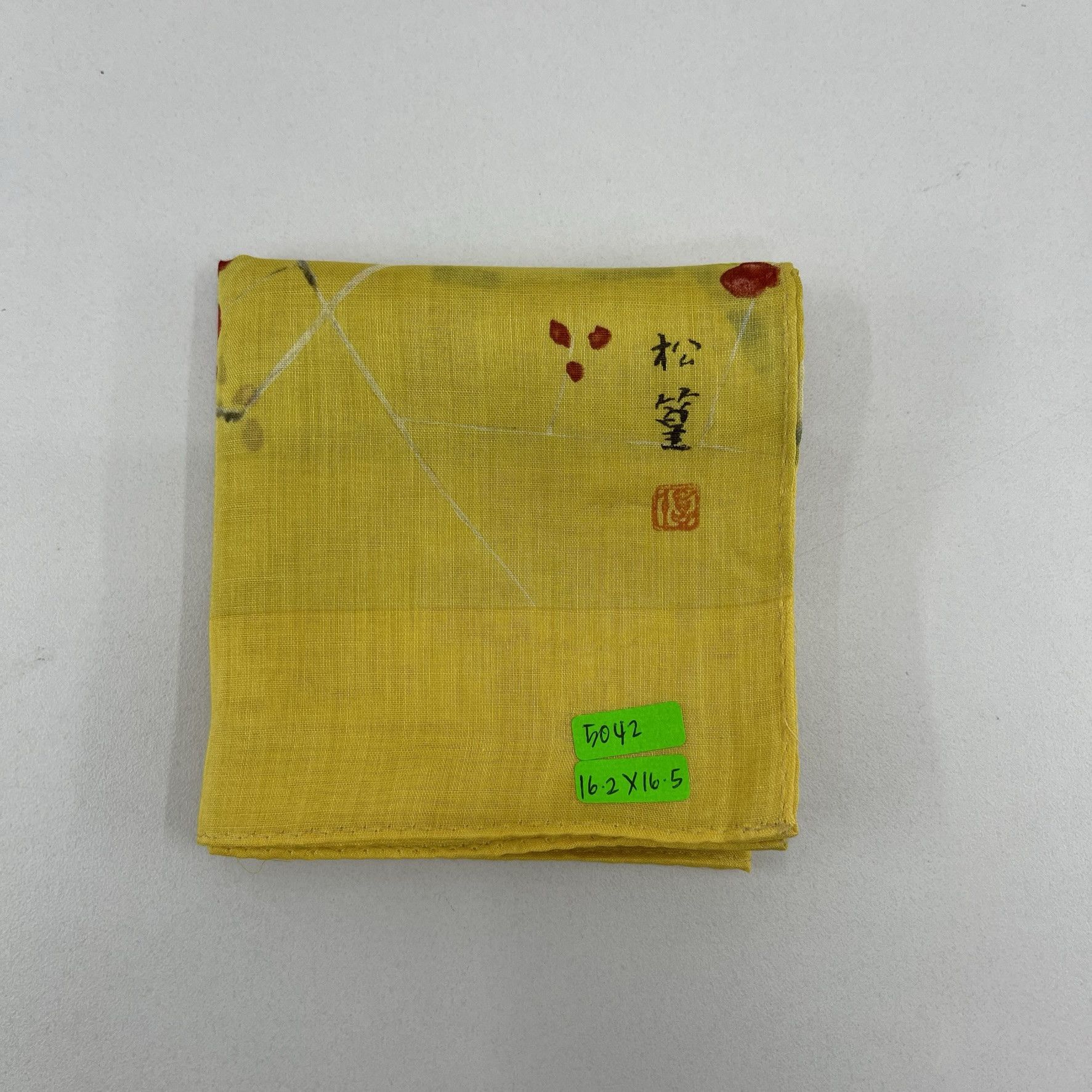 Japanese Brand Vintage Japanese Handkerchief Art- 5042 Size ONE SIZE - 7 Thumbnail