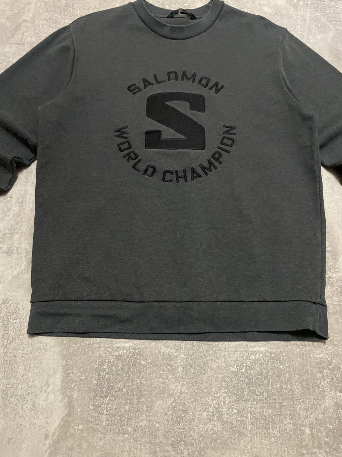 Salomon Vintage Salomon World Champion Big Logo Sweatshirt Crewneck Size US M / EU 48-50 / 2 - 3 Thumbnail