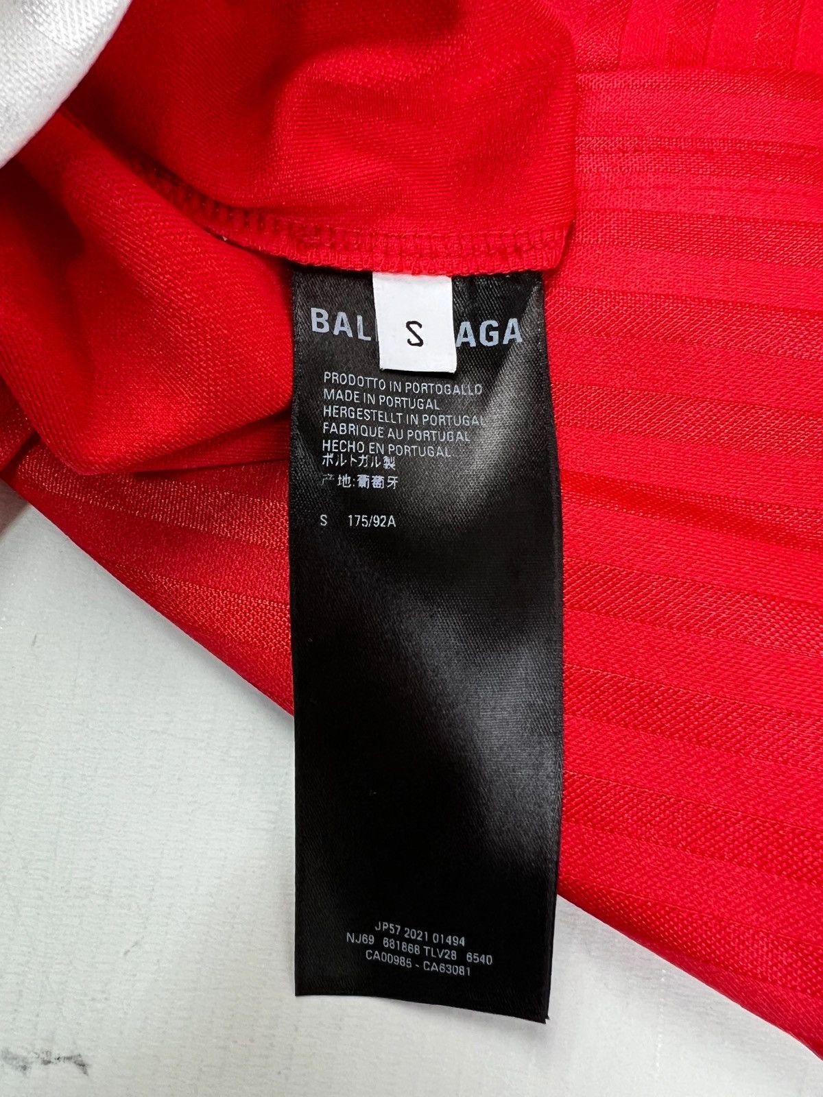 BALENCIAGA SS22 RUNWAY SOCCER HOOD SCARF SZ:S