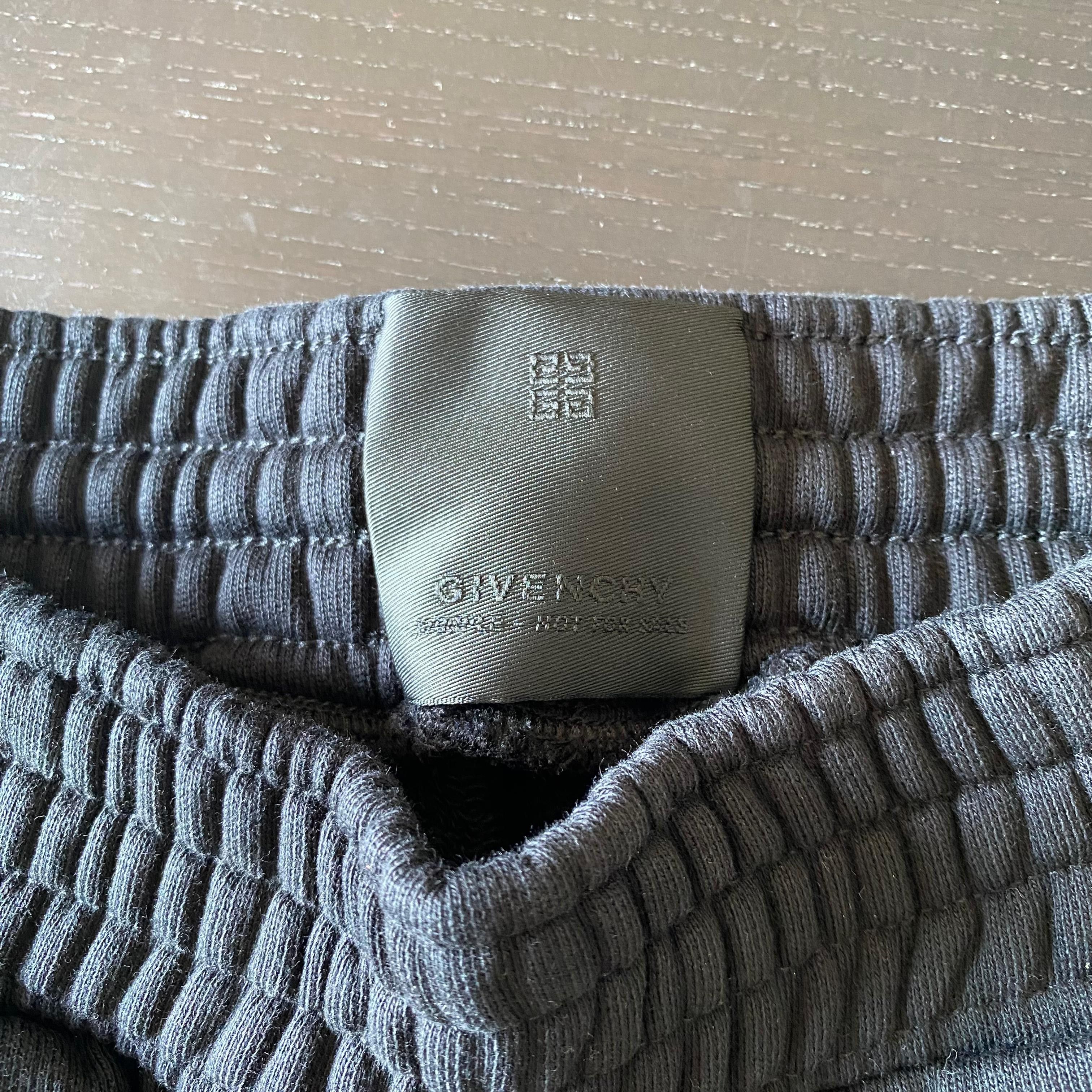 Givenchy × BSTROY Black Purple Logo Slim Sweatpants Size US 28 / EU 44 - 6 Thumbnail