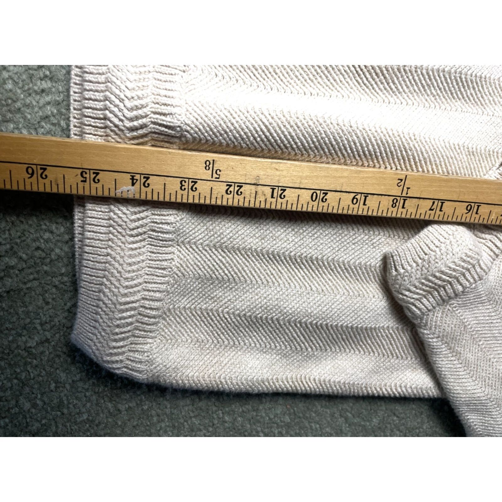 Chaps Chaps Sweater Mens Large Pullover Crew Neck Long Sleeve Tan Knit Size US L / EU 52-54 / 3 - 7 Thumbnail