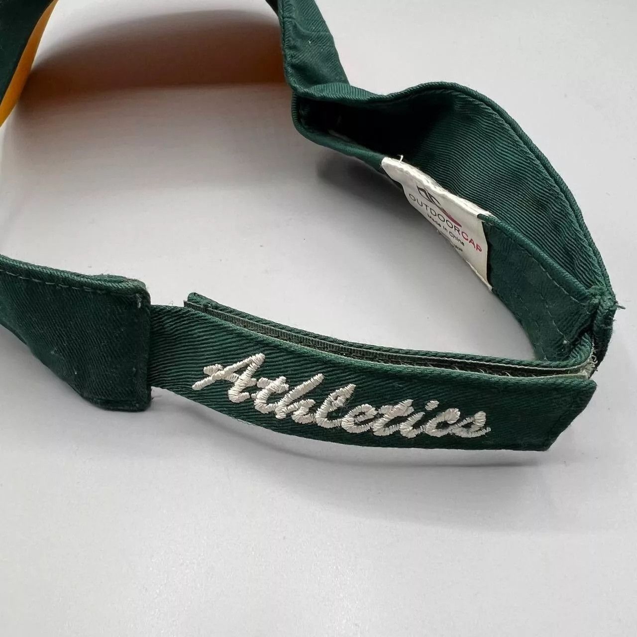 Other Oakland Athletics Visor Hat Men Outdoor Cap Strap Back Cap Size ONE SIZE - 4 Thumbnail