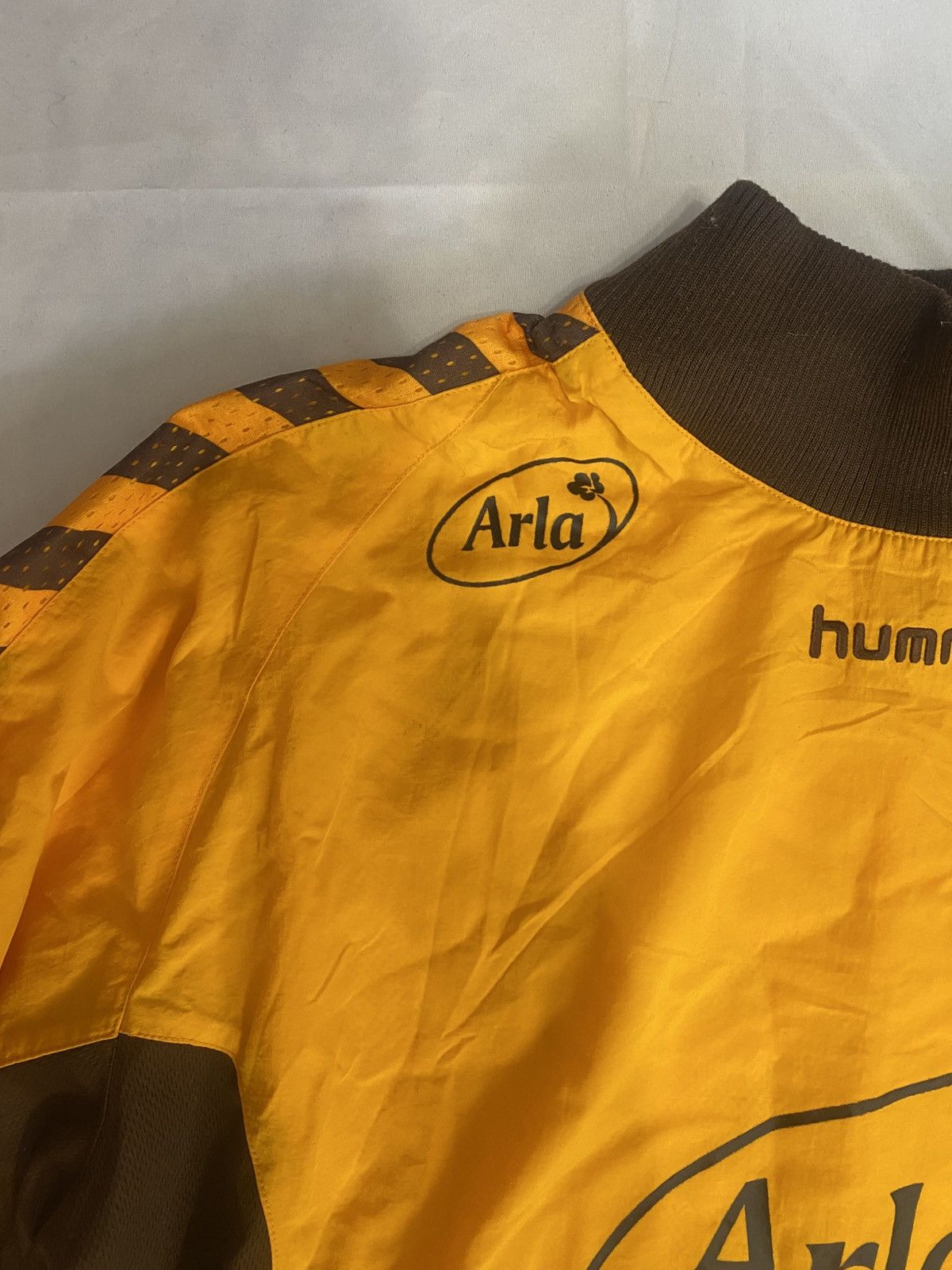 Hummel Denmark 2002 Hummel Player Issue Rare Training Top Size L Size US L / EU 52-54 / 3 - 5 Thumbnail
