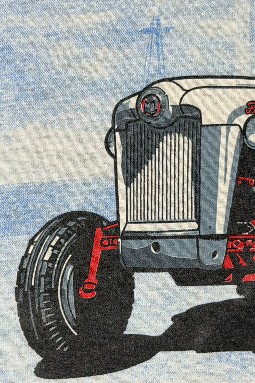 Fruit Of The Loom 90s Ford NAA Golden Jubilee Tractor Tee Single Stitch (L) Size US L / EU 52-54 / 3 - 7 Thumbnail