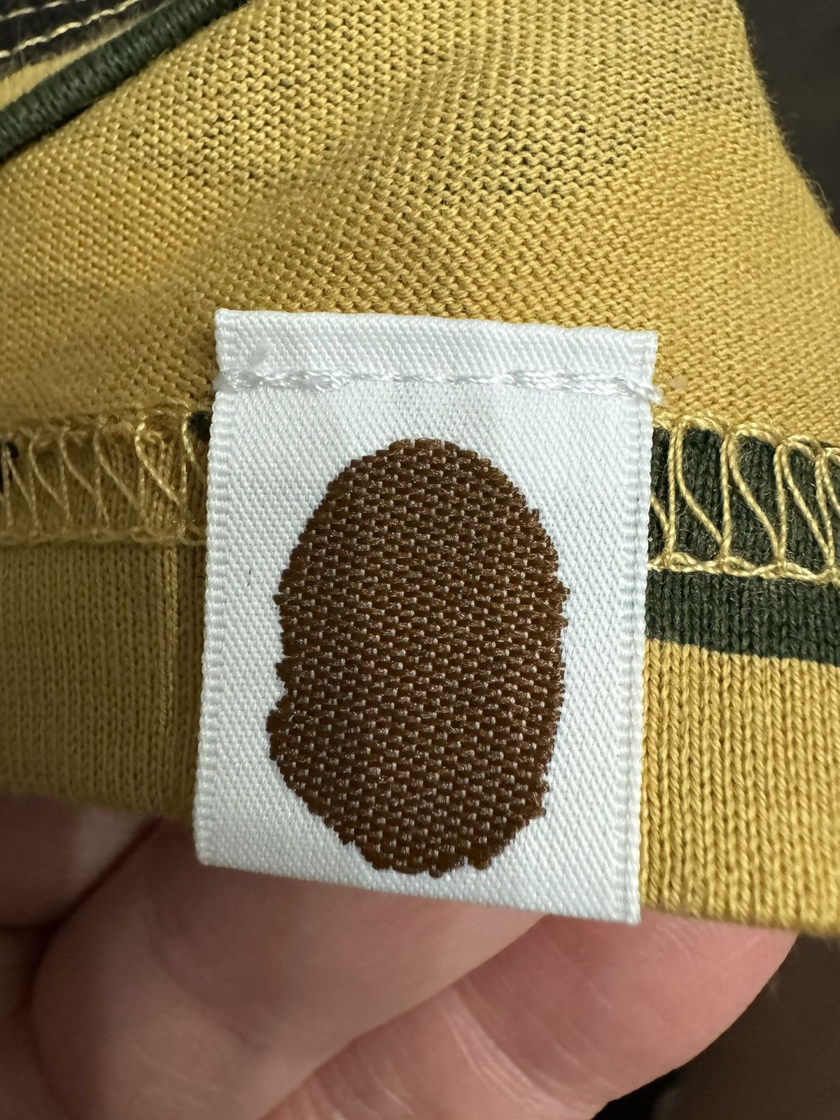 Bape 1st Camo College Tee Size US L / EU 52-54 / 3 - 3 Thumbnail