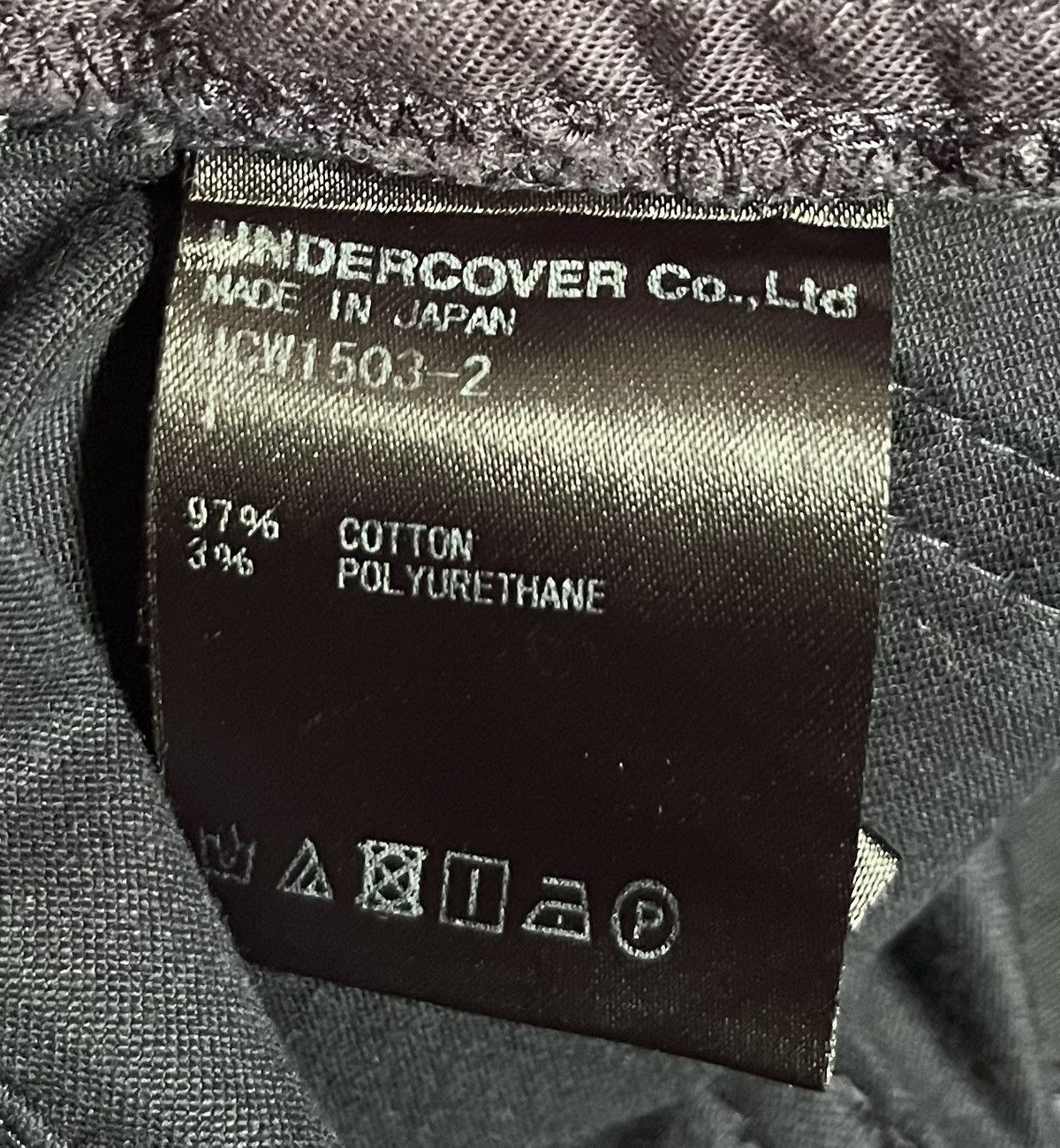 Undercover Undercover lightning bolt zip black trousers Size US 26 / EU 42 - 4 Thumbnail