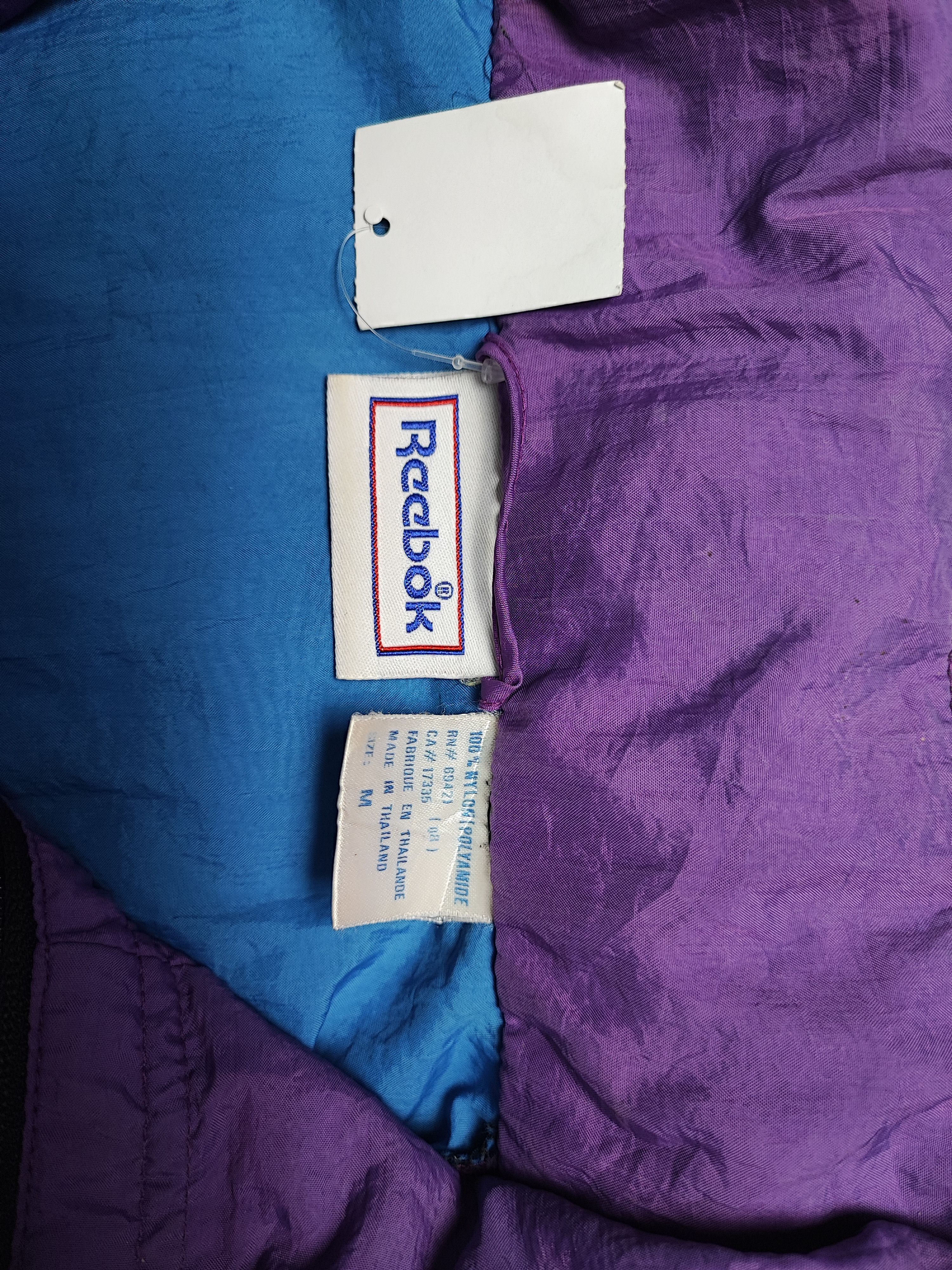 Japanese Brand × Reebok × Vintage Vintage Nylon Anorak Jacket by Reebok Size US M / EU 48-50 / 2 - 20 Thumbnail