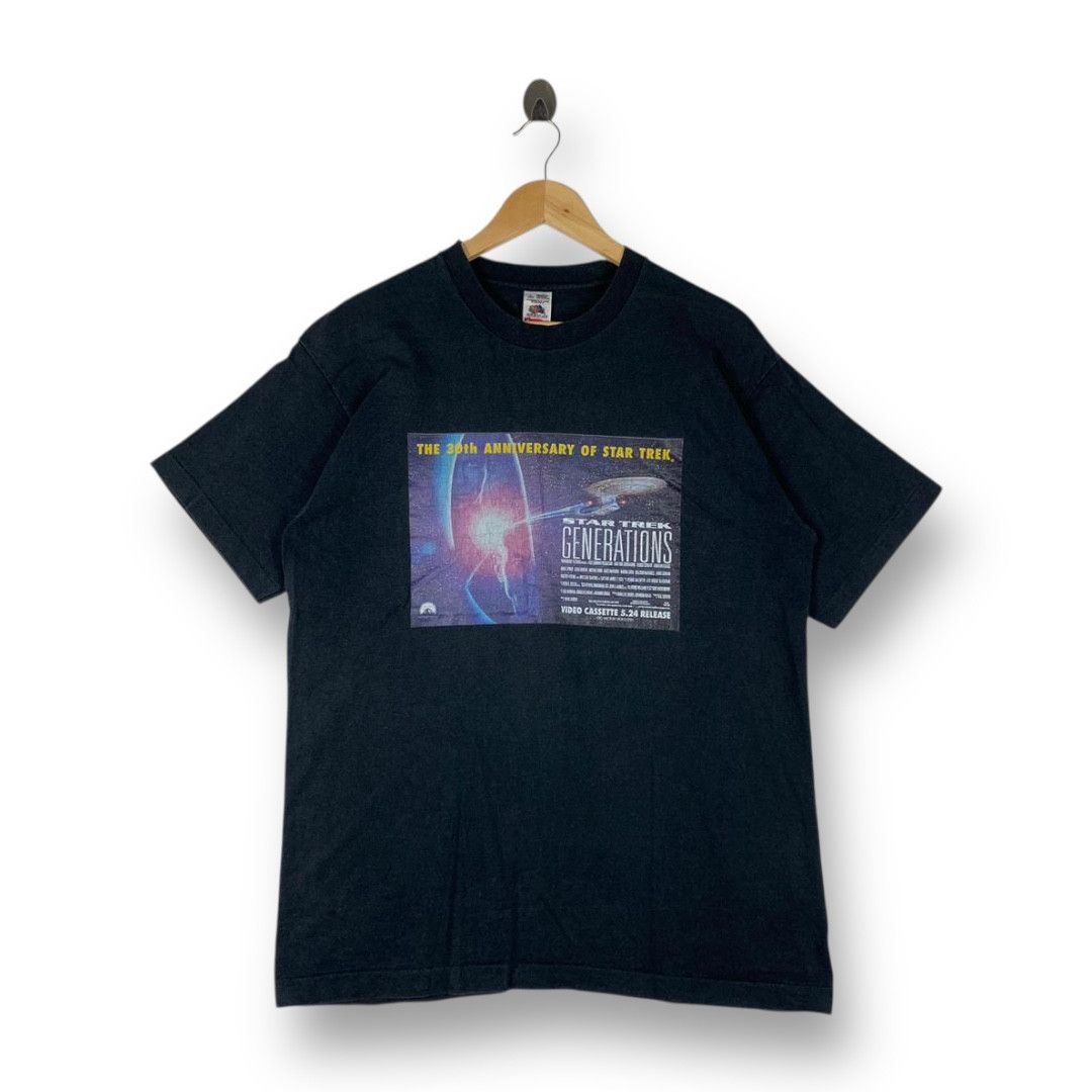Fruit Of The Loom Vintage 1996 Star Trek Generations 30th Anniversary Tee Size US L / EU 52-54 / 3 - 1 Thumbnail