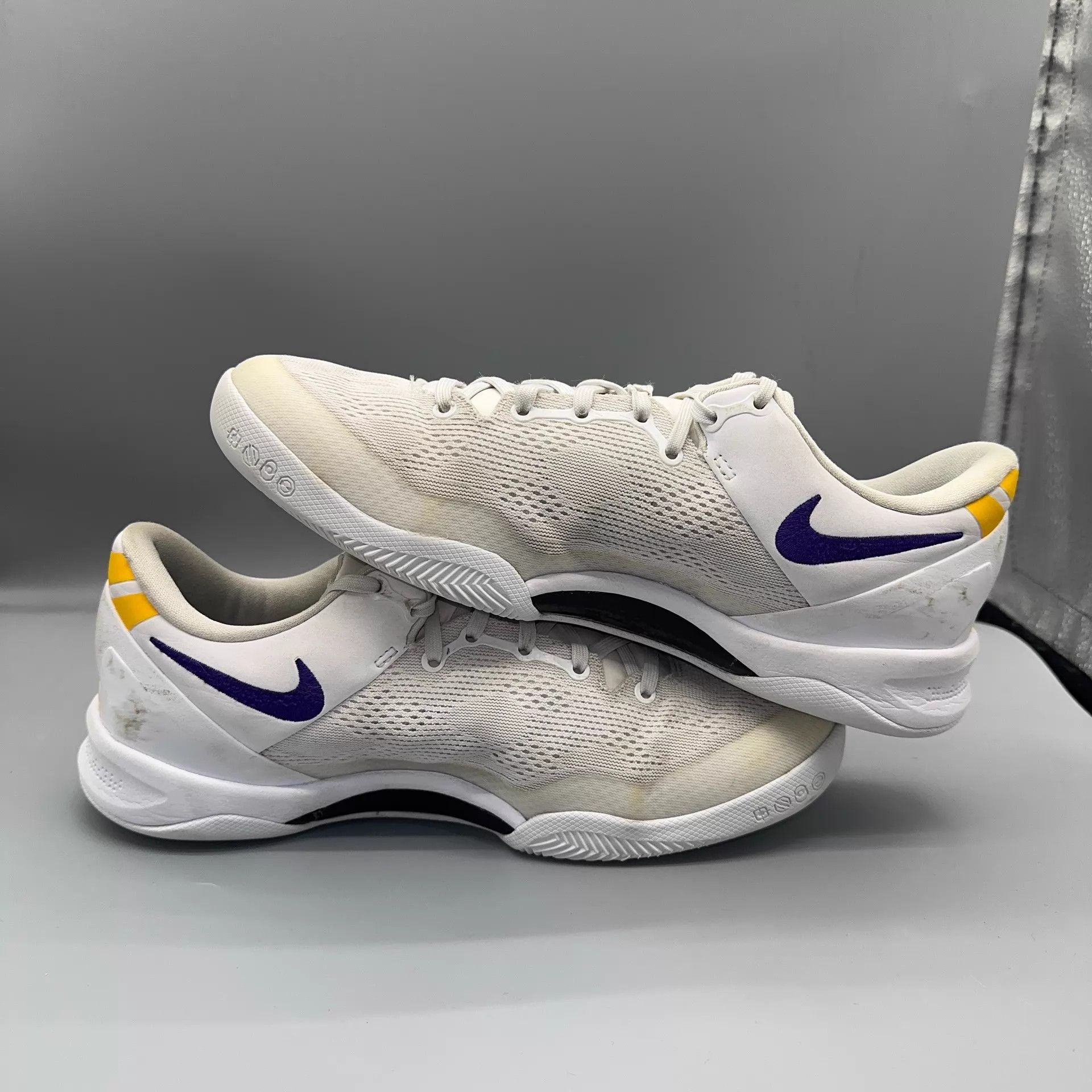 Nike Nike Kobe 8 White HF9550-100 Size 42.5 Size US 9.5 / EU 42-43 - 6 Thumbnail