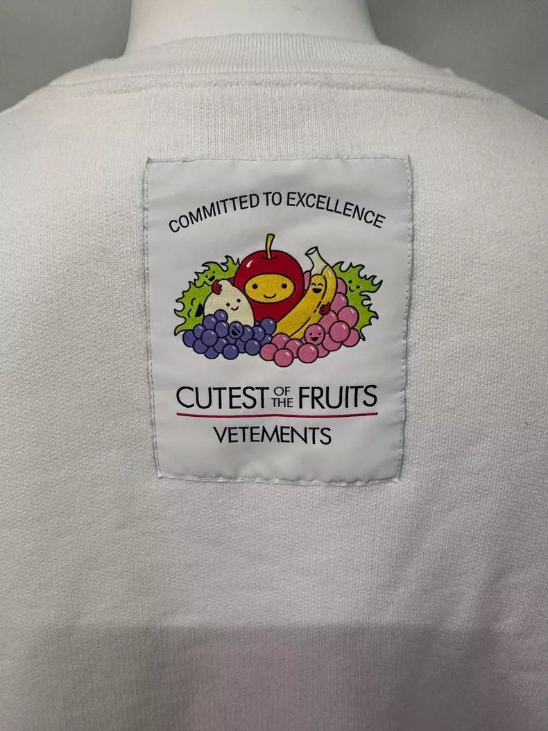 Vetements Vetements Fruit Pullover Hoodie Size US S / EU 44-46 / 1 - 4 Thumbnail