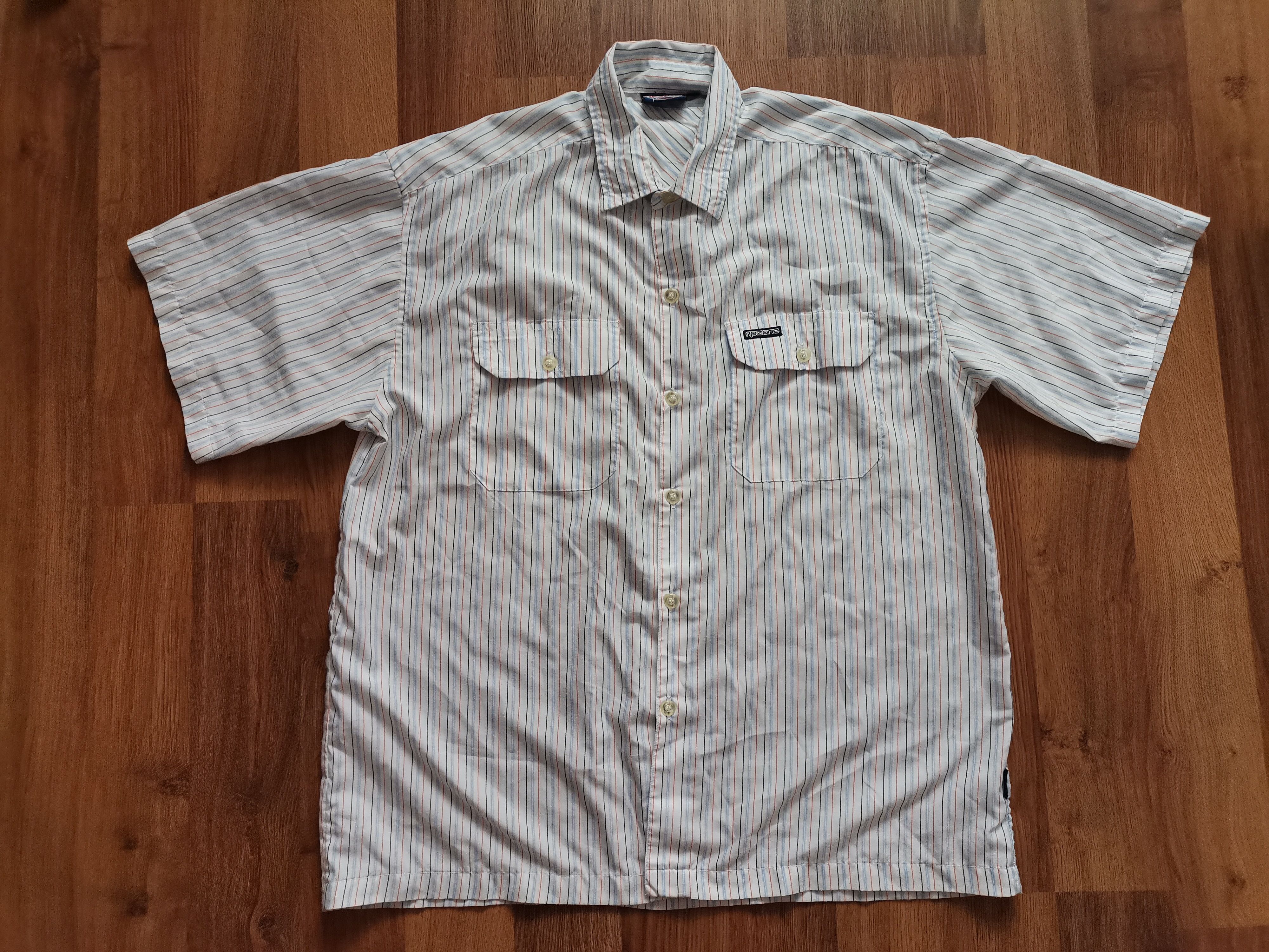 Vintage Vintage Ripzone Striped Shirt Size US L / EU 52-54 / 3 - 1 Thumbnail