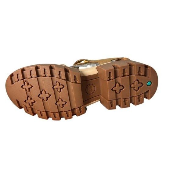 Timberland Timberland Womens Tan Suede Leather Strap Open Toe Lug Sole Size US 9 / IT 39 - 7 Thumbnail