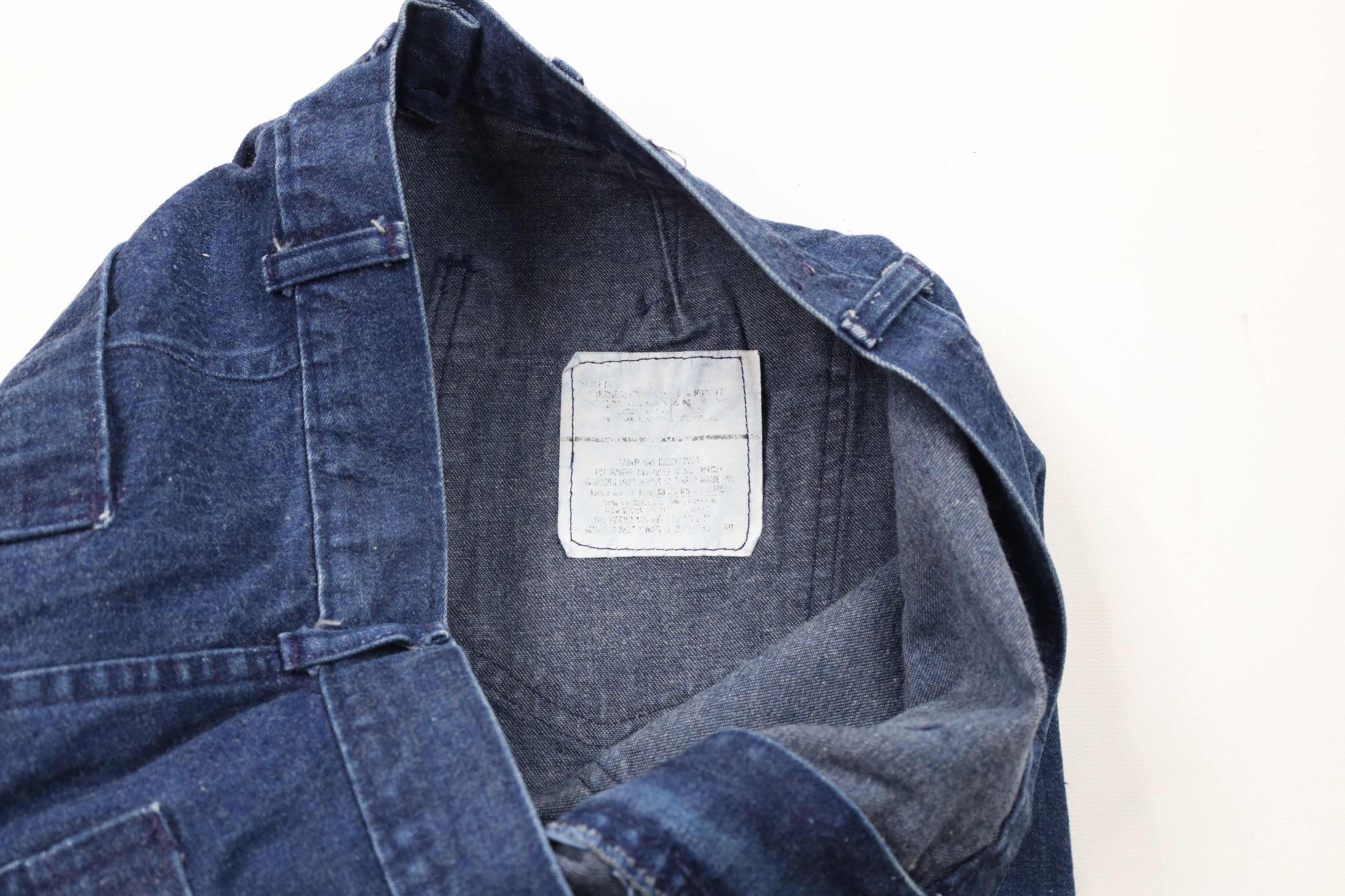 Vintage Vintage 50s 60s Military Navy Bell Bottoms Denim Jeans USA Size US 34 / EU 50 - 8 Thumbnail
