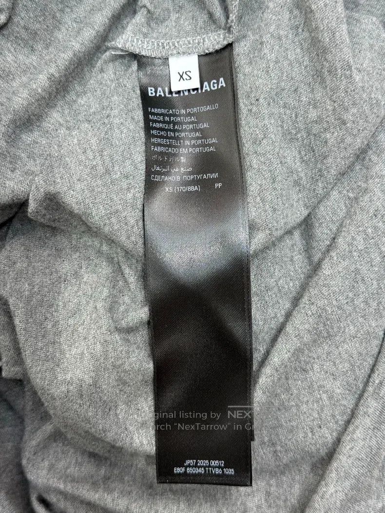 Balenciaga Balenciaga Grey short-sleeve Size US XS / EU 42 / 0 - 6 Thumbnail
