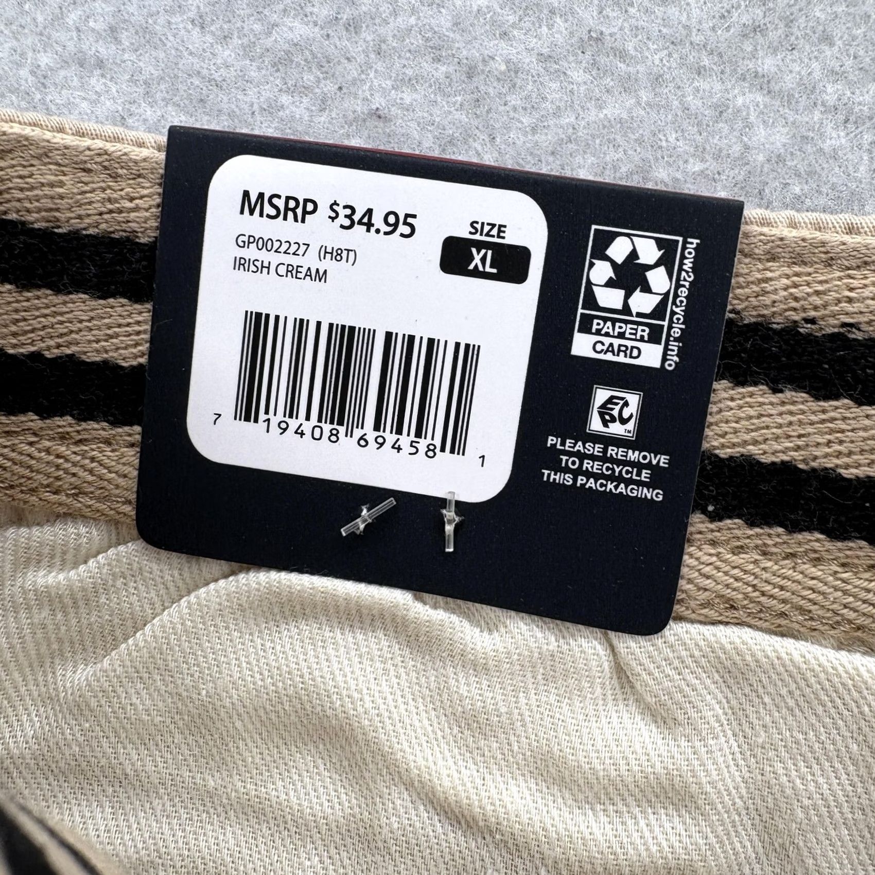 Gap Gap Shorts Mens XL Beige Pull On Chino Elastic Waist Stretch 7" Summer Casual Size US 36 / EU 52 - 4 Thumbnail