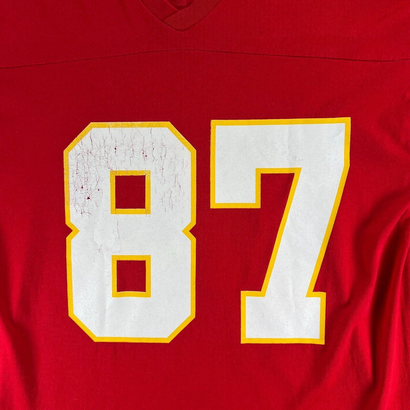 Logo 7 Logo 7 Football Jersey Shirt Men L VTG Kansas City Chiefs Ta Size US L / EU 52-54 / 3 - 6 Thumbnail
