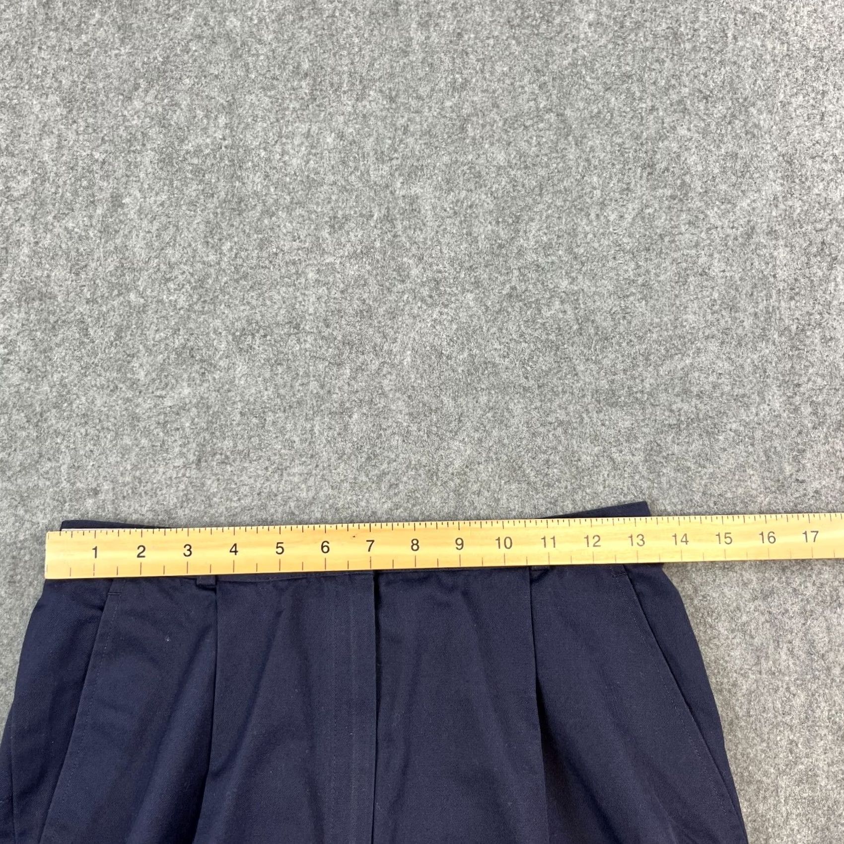 Fila VINTAGE FILA Womens Cotton Shorts Pleated 27 UK 8 Navy Blue Made In Italy Size 30" / US 8 / IT 44 - 6 Thumbnail