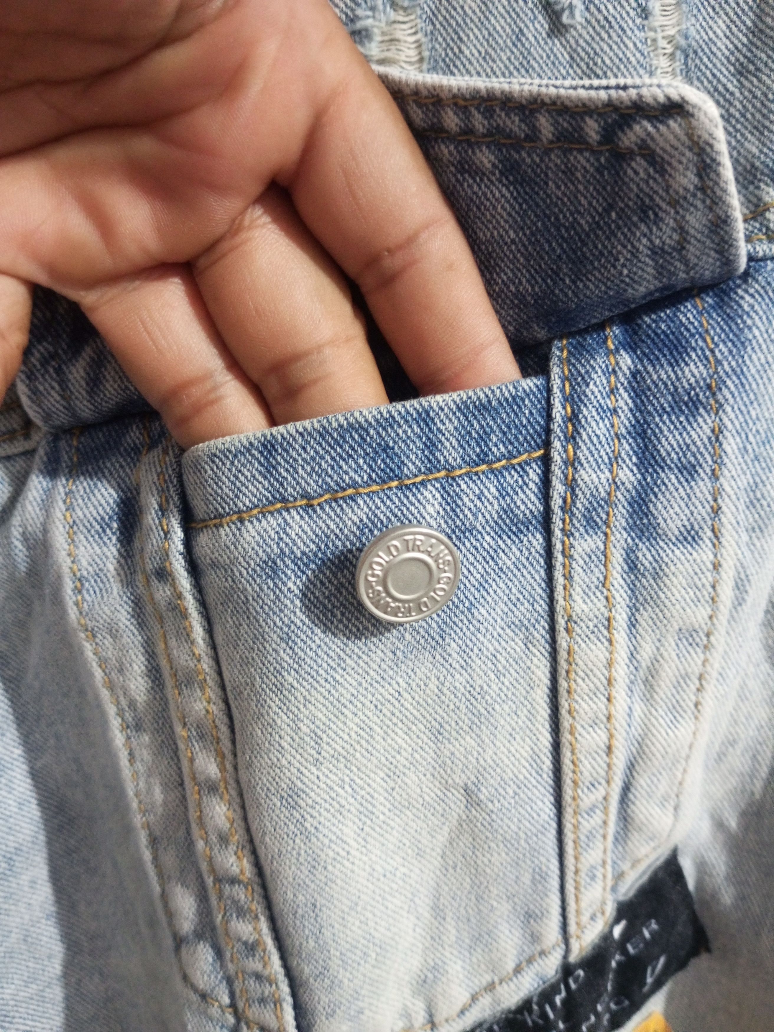 Japanese Brand × Vintage Vintage vampire weekend distressed denim trucker jacket Size US XL / EU 56 / 4 - 12 Thumbnail