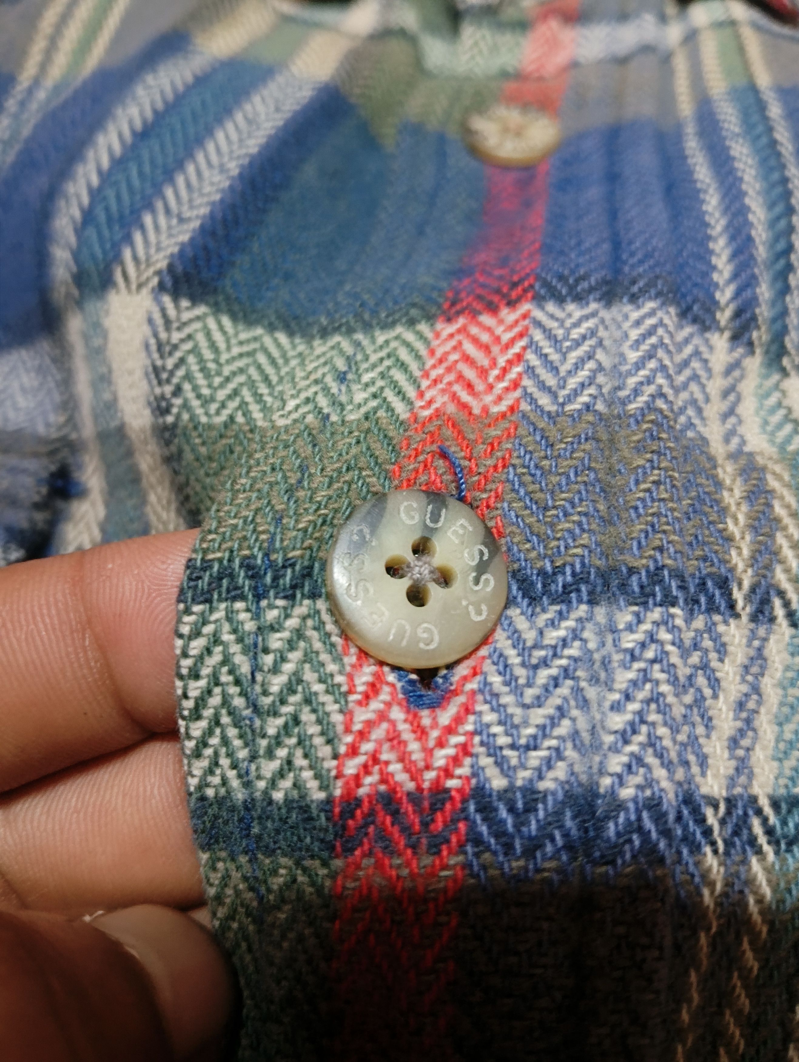 Guess × Vintage vintage Guess flannel Size US L / EU 52-54 / 3 - 4 Thumbnail
