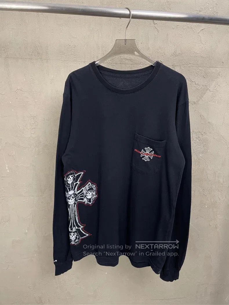 Chrome Hearts CHROME HEARTS Size M Oversized cross patch Sanskrit limited Size US M / EU 48-50 / 2 - 1 Thumbnail