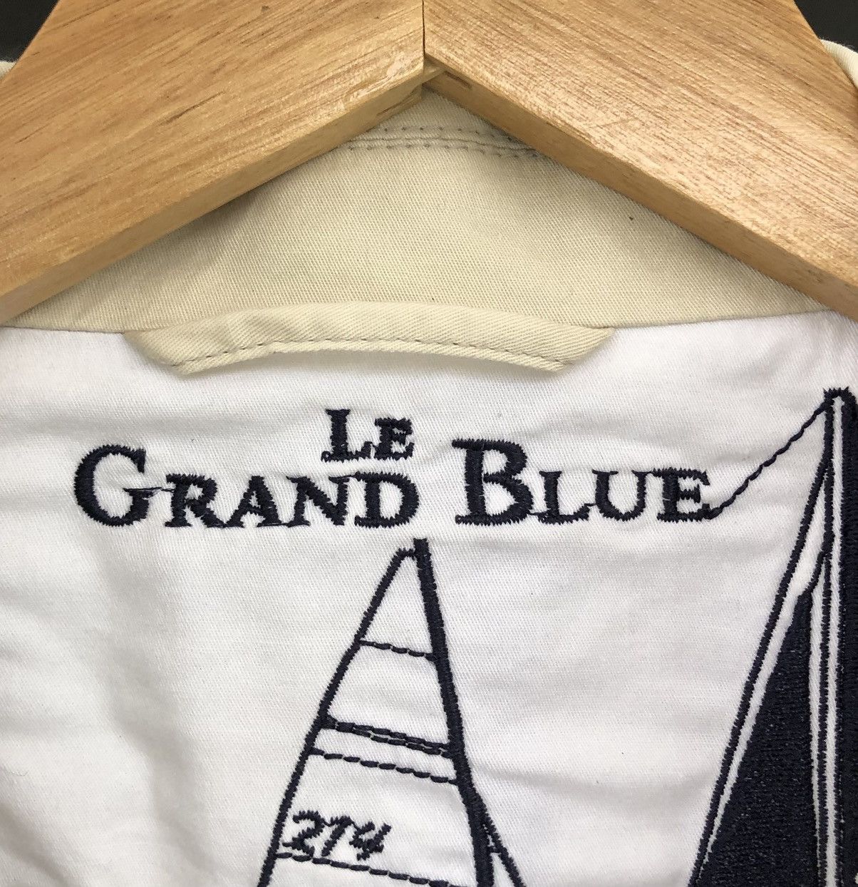 Le Grande Bleu (L.G.B.) LE GRAND BLUE L.G.B Capri Blue Campania Blazer / Jacket Size US L / EU 52-54 / 3 - 14 Thumbnail