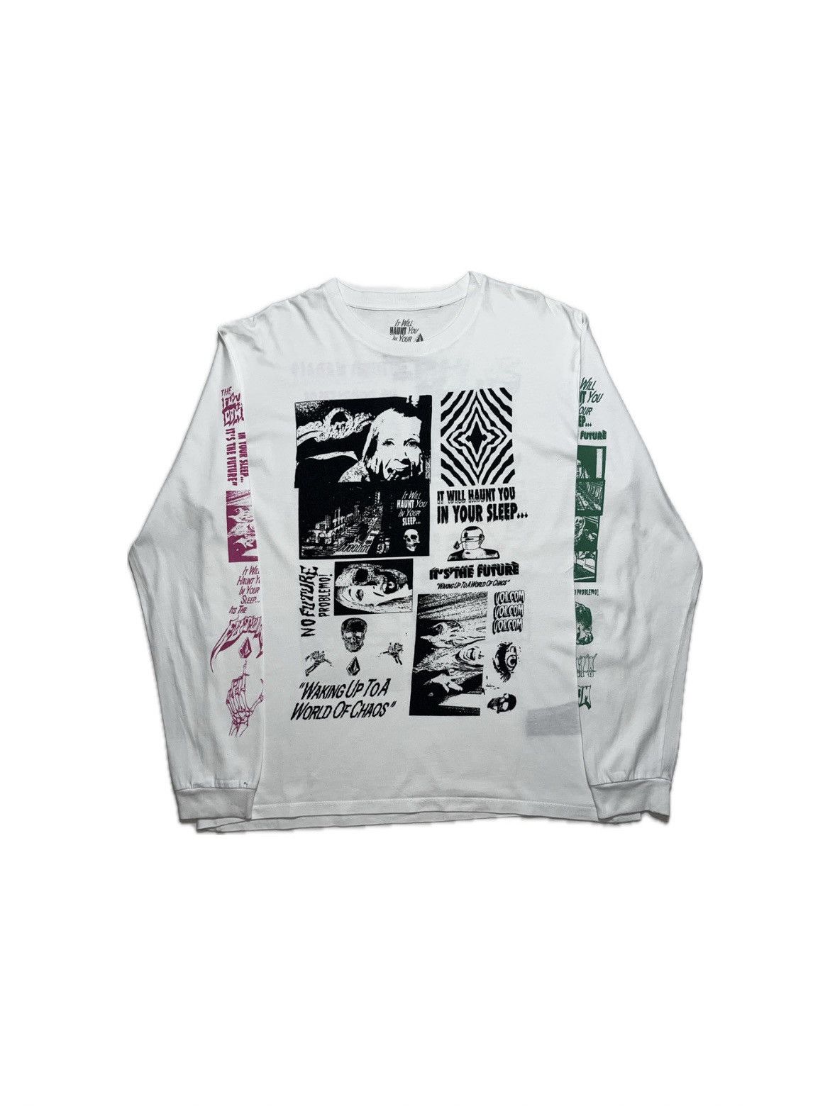 Volcom Volcom Bits Of Brain Bsc Longsleeve Size US L / EU 52-54 / 3 - 1 Thumbnail