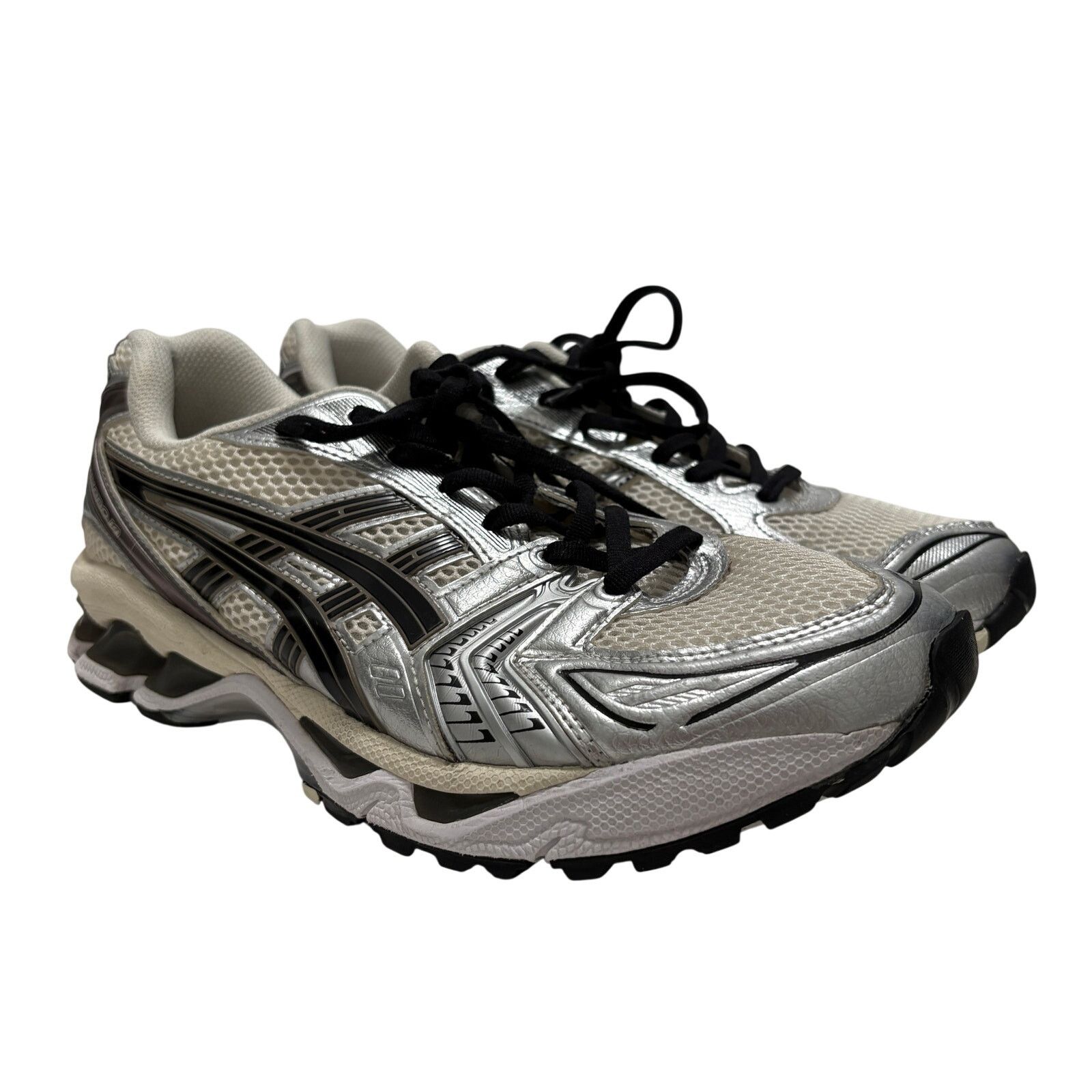 Asics ASICS Gel Kayano 14 Running Shoes Cream Black Size 8.5 Size US 8.5 / EU 41-42 - 1 Thumbnail