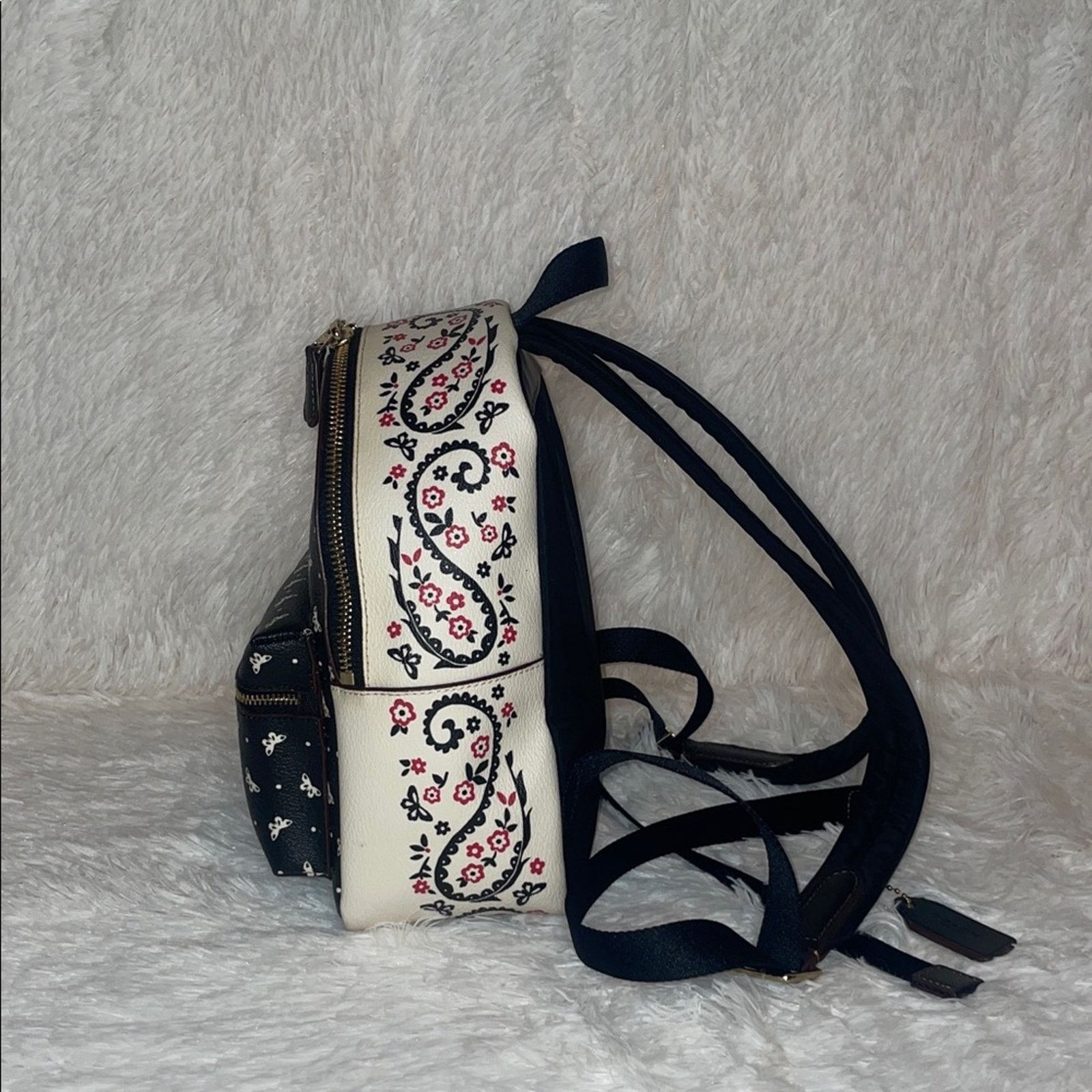 Coach Coach Mini Charlie Butterfly Print Backpack Size ONE SIZE - 6 Thumbnail