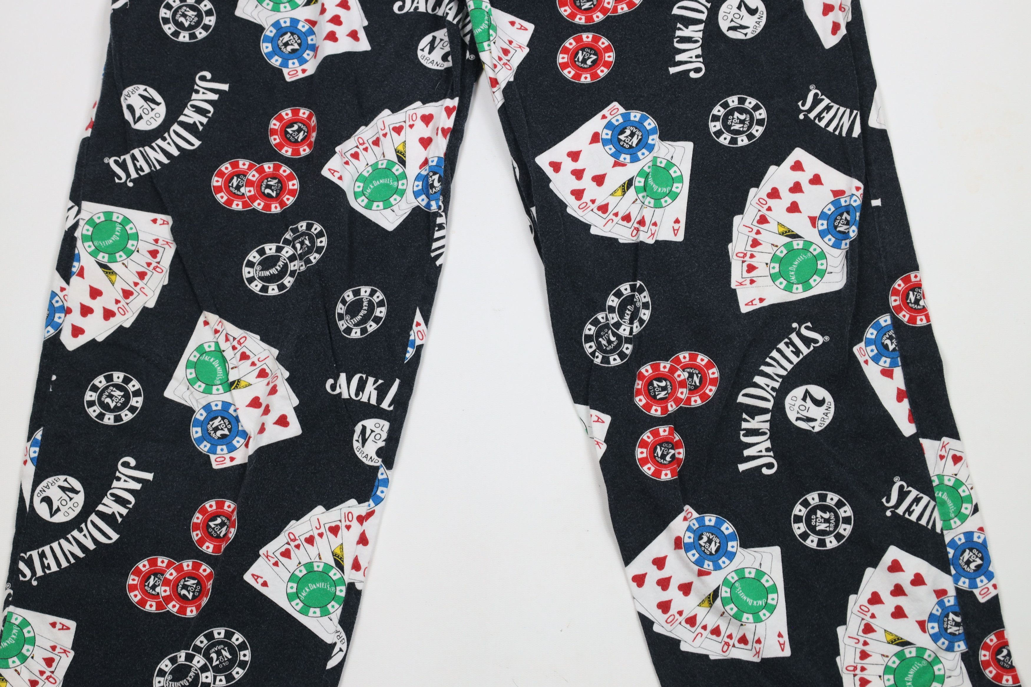 Vintage Vintage Y2K 2005 Jack Daniels Whisky Wide Leg Poker Pants Size US 34 / EU 50 - 3 Thumbnail