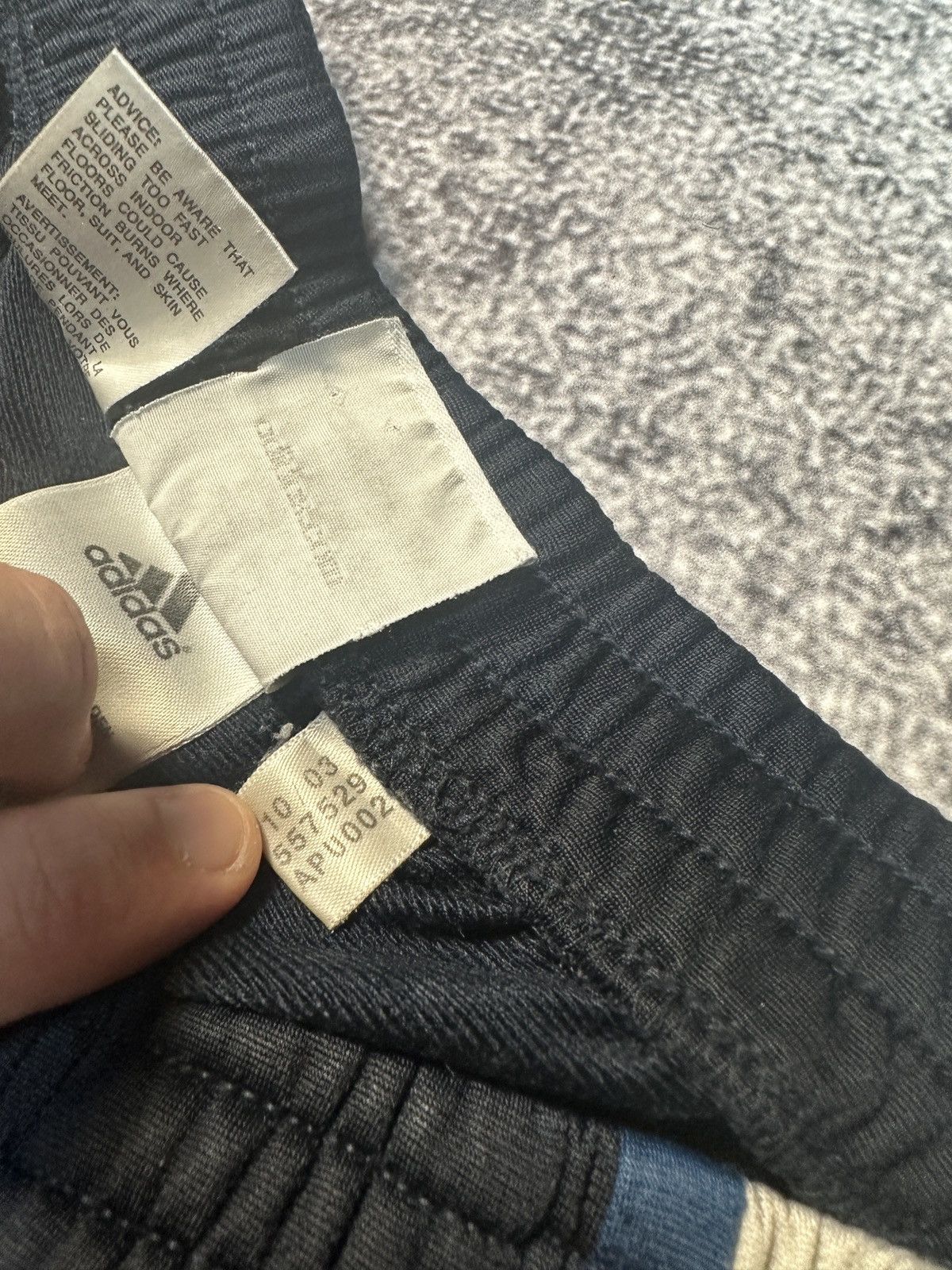Adidas × Vintage Y2K Vintage Adidas Logo Joggers Pants Streetwear Rare L Size US 33 - 4 Thumbnail