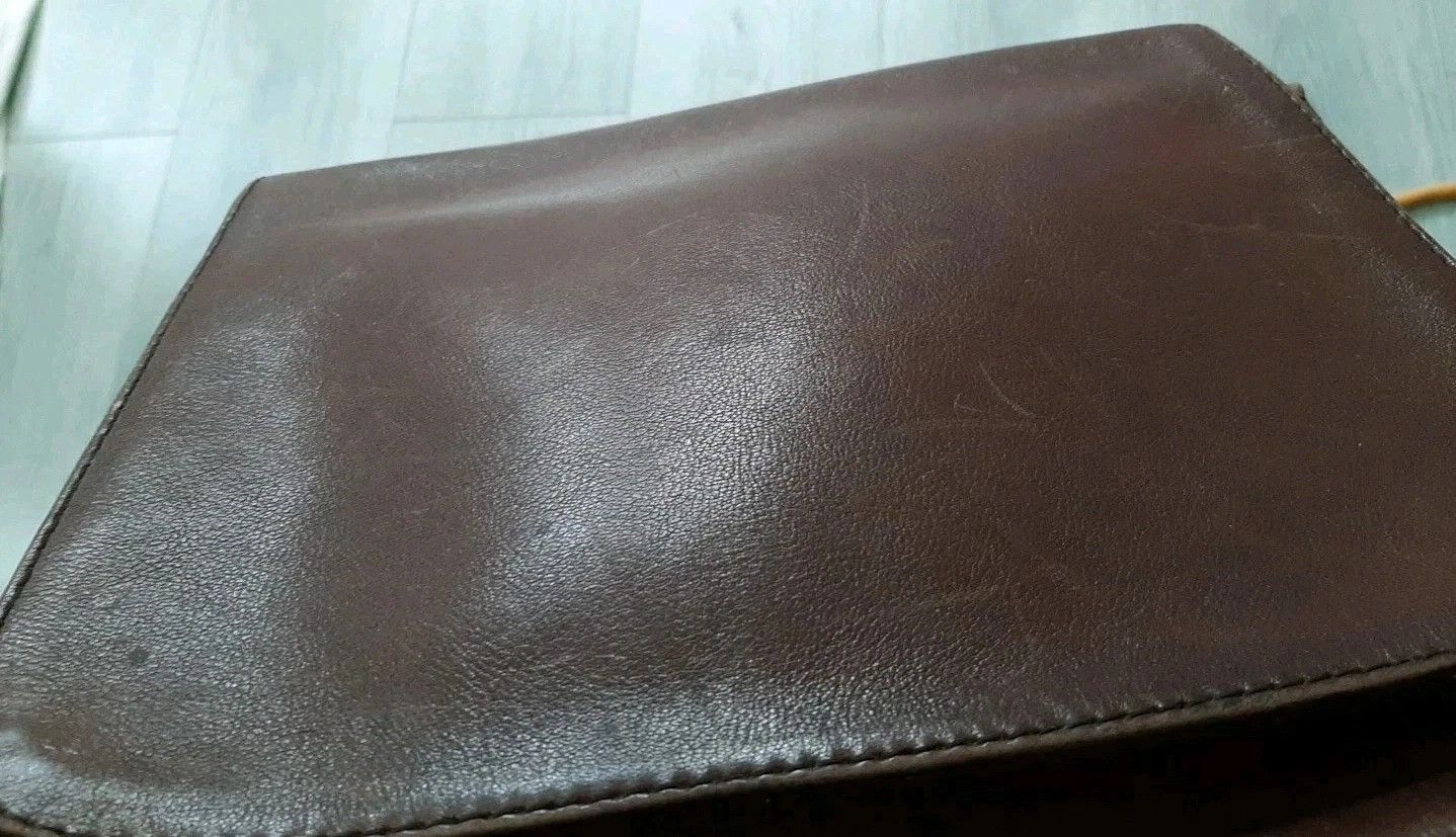 Frank Clegg Frank Clegg Brown Leather Messenger Bag Size ONE SIZE - 3 Thumbnail
