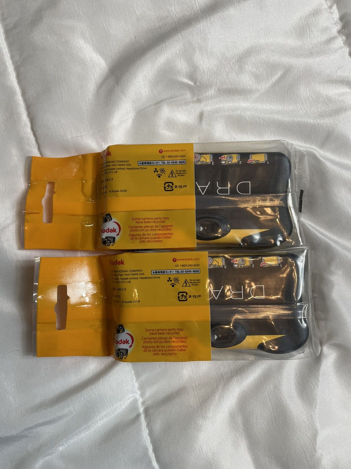 Kodak 2 Kodak Drake Disposable Cameras -Sealed- Size ONE SIZE - 4 Thumbnail