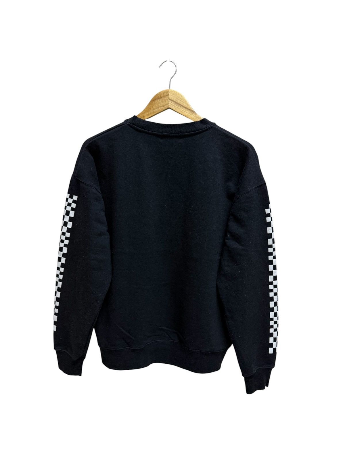 Airwalk Vintage Airwalk Velvet Logo Chekered Sleeve Graphic Sweat Size US M / EU 48-50 / 2 - 2 Thumbnail