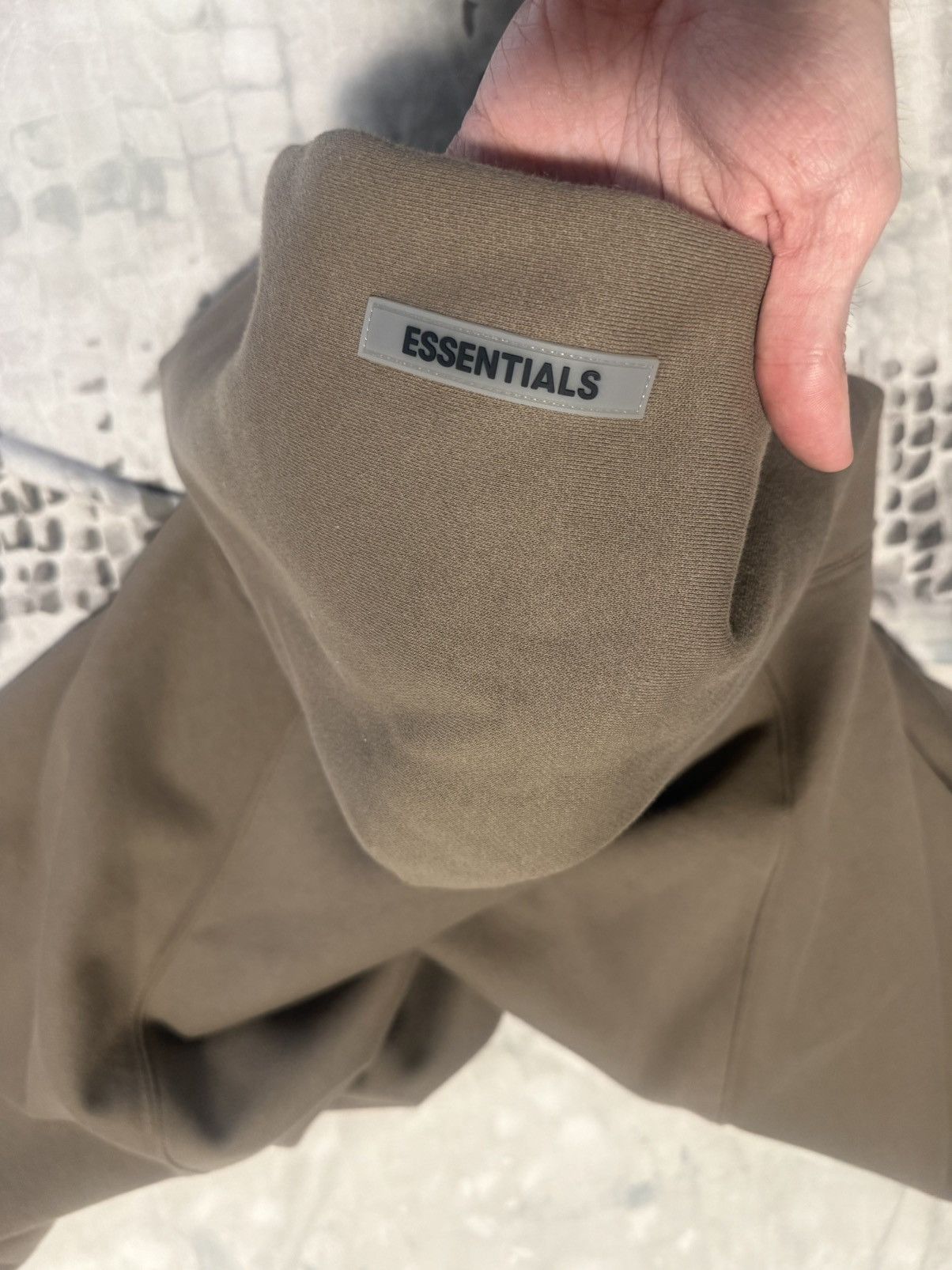 Fear of God Fear of God taupe hoodie Size US L / EU 52-54 / 3 - 4 Thumbnail